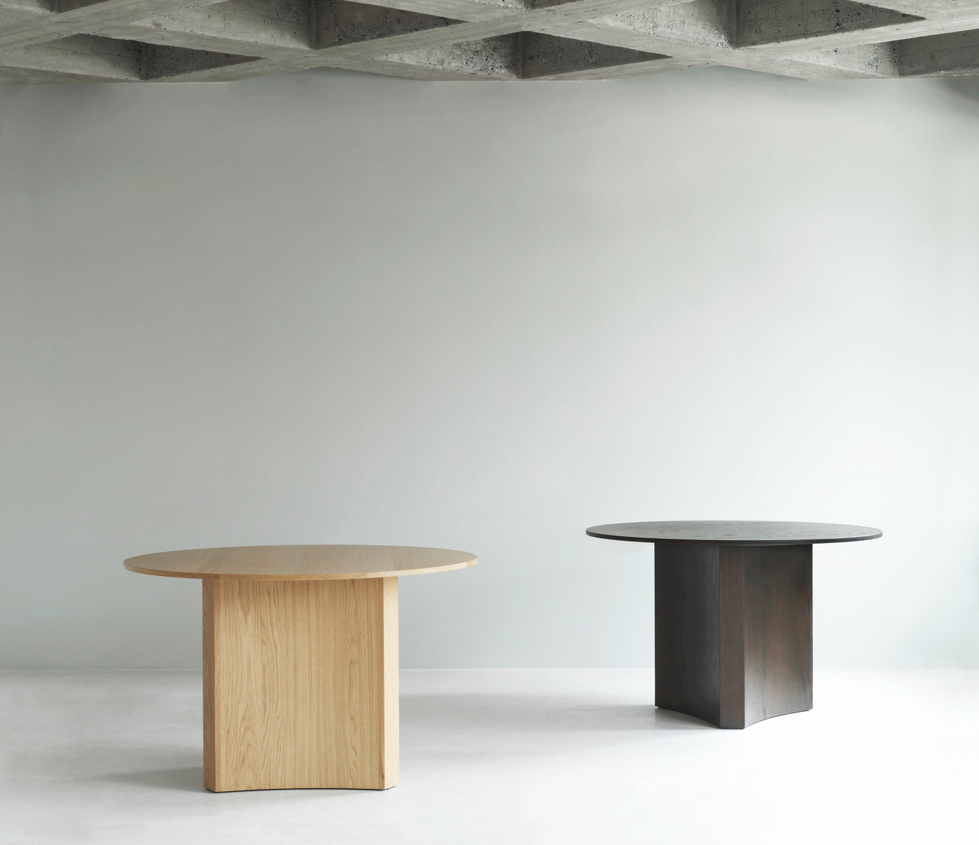 Runder Tisch Bue Oak Furnier