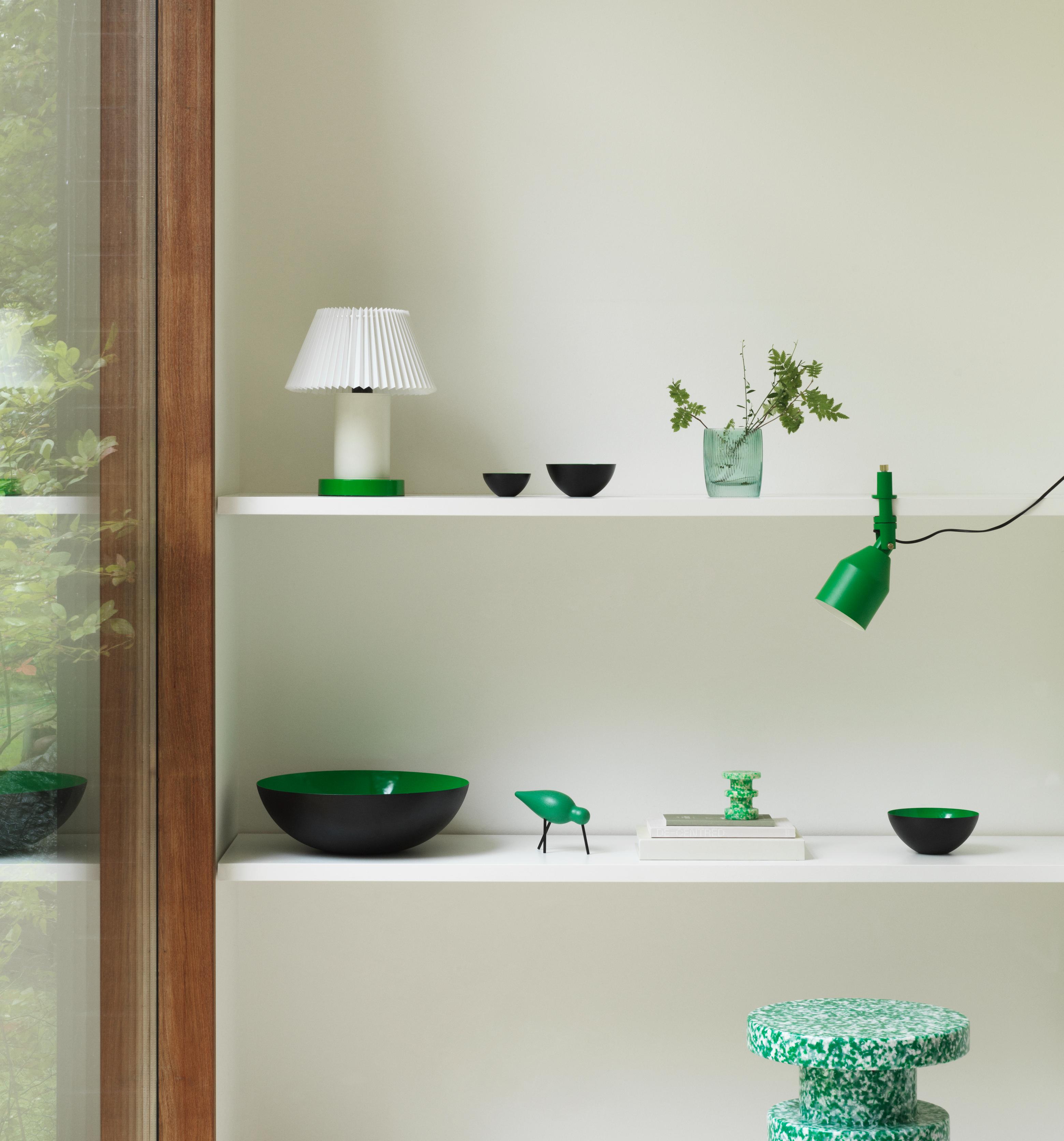 Portable wall lamp KLIP green