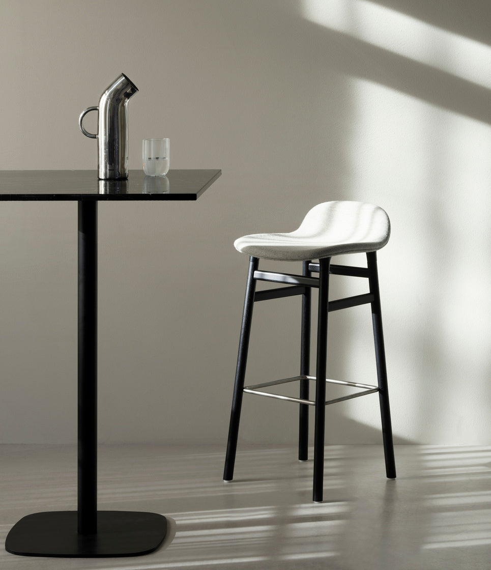 Hocker forms warm gray with a nutty base