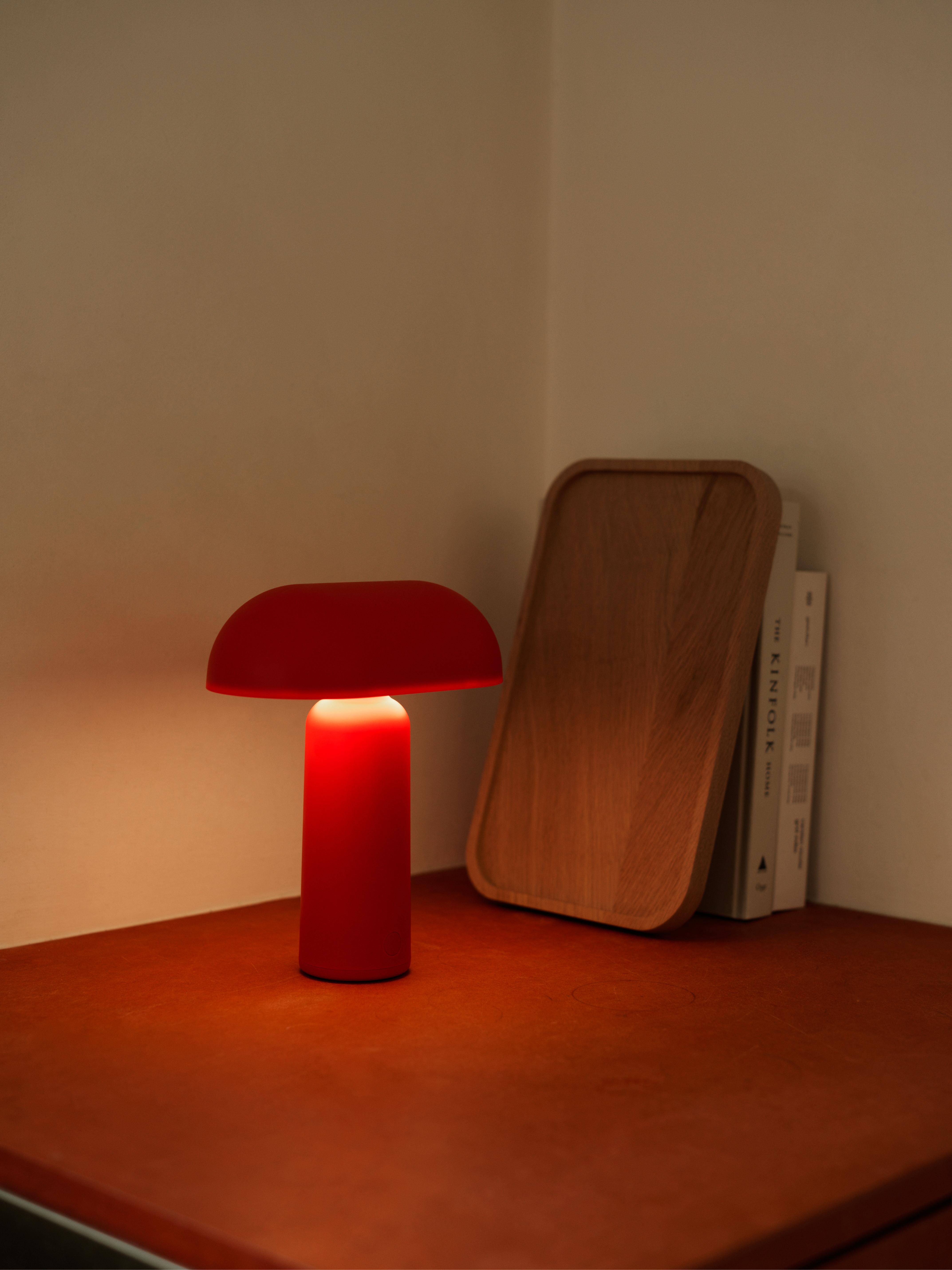 PORTA tragbare Lampe rot