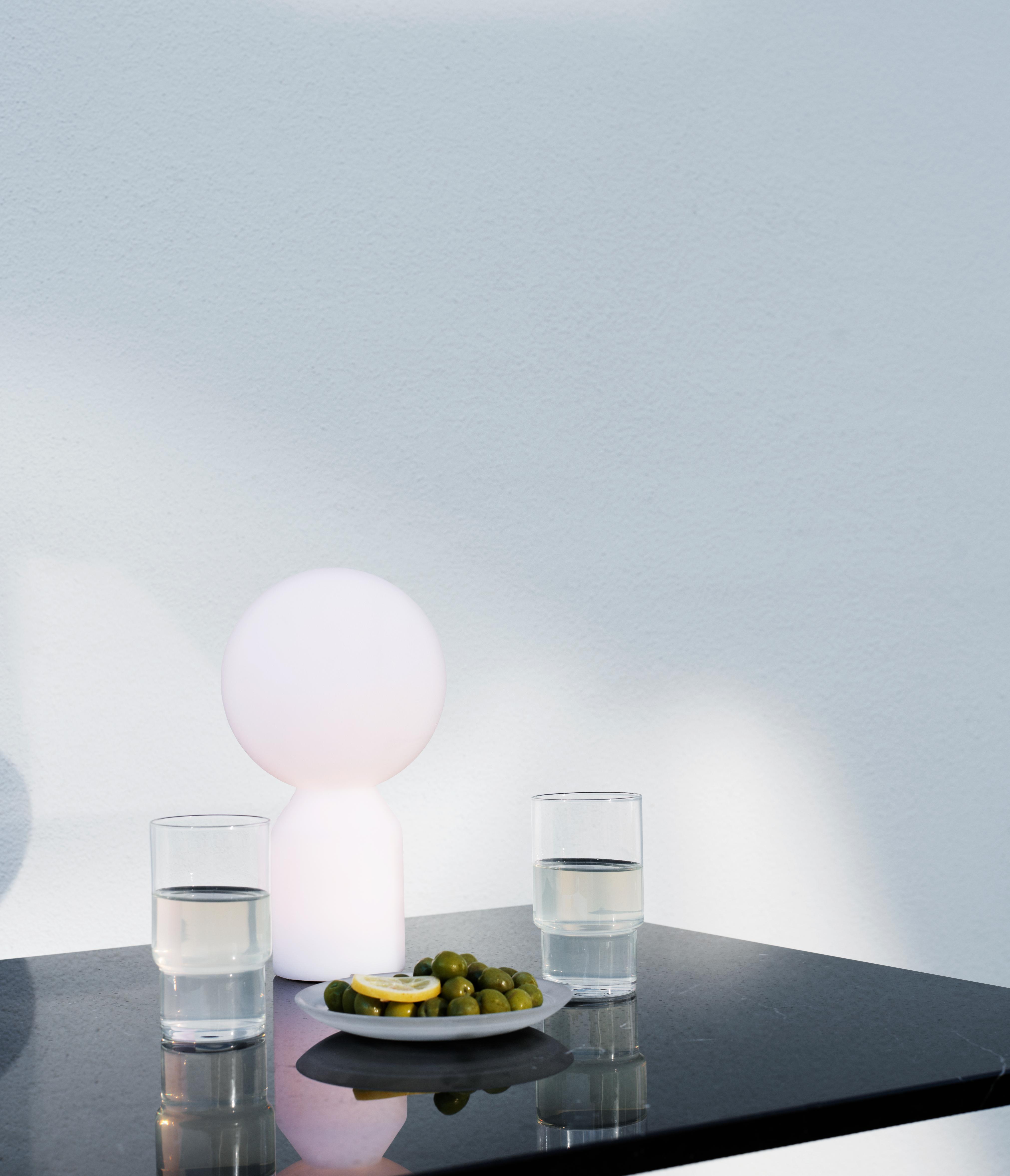 YO portable lamp white