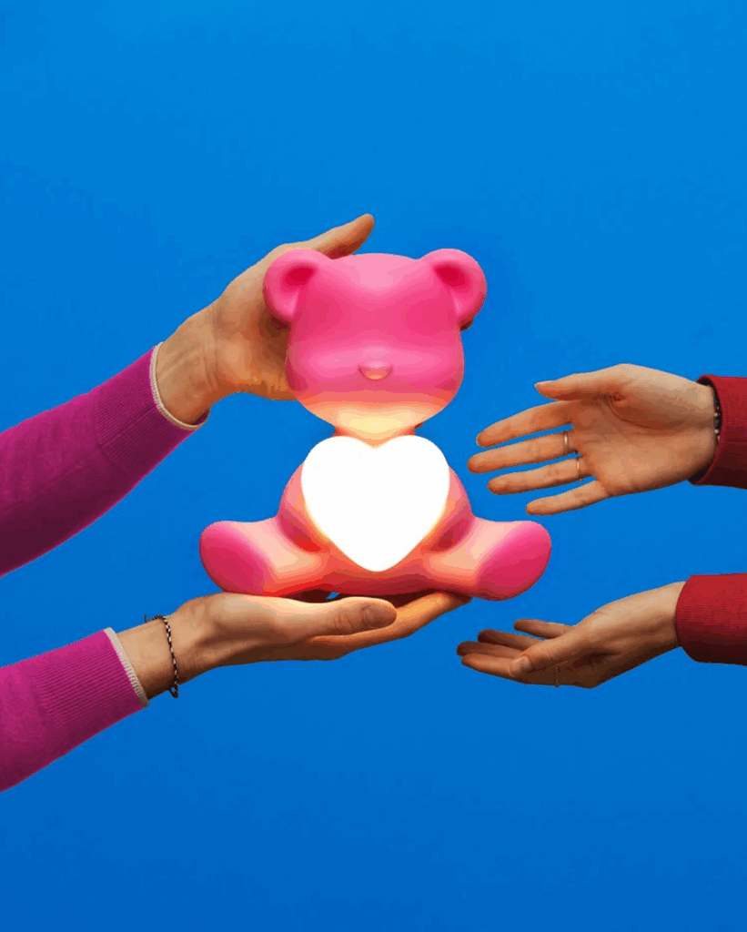 TEDDY LOVE white lamp