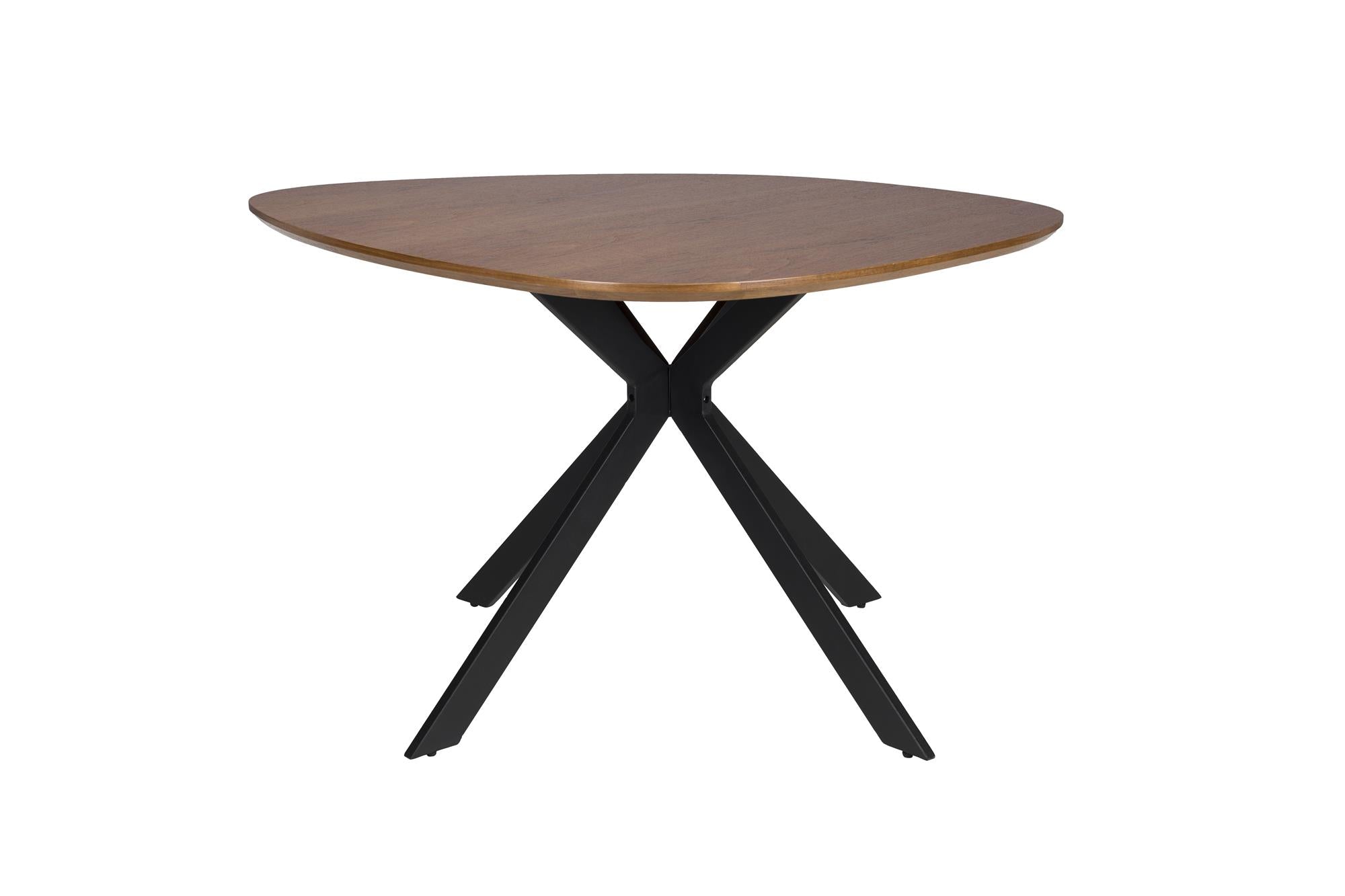CHASE ORGANIC brown table with a black base
