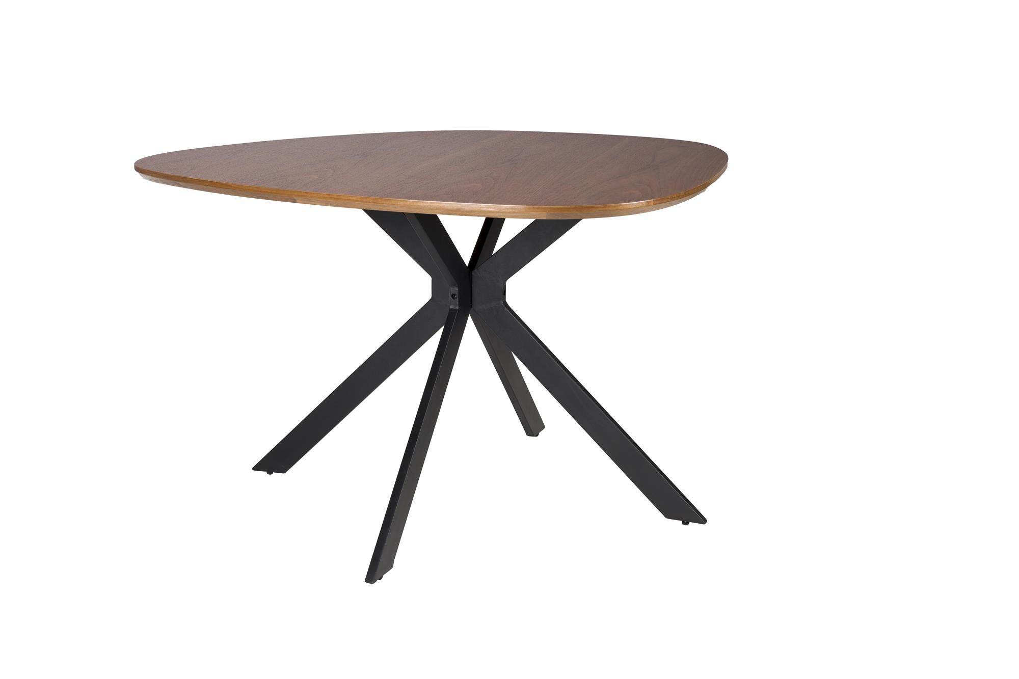 CHASE ORGANIC brown table with a black base