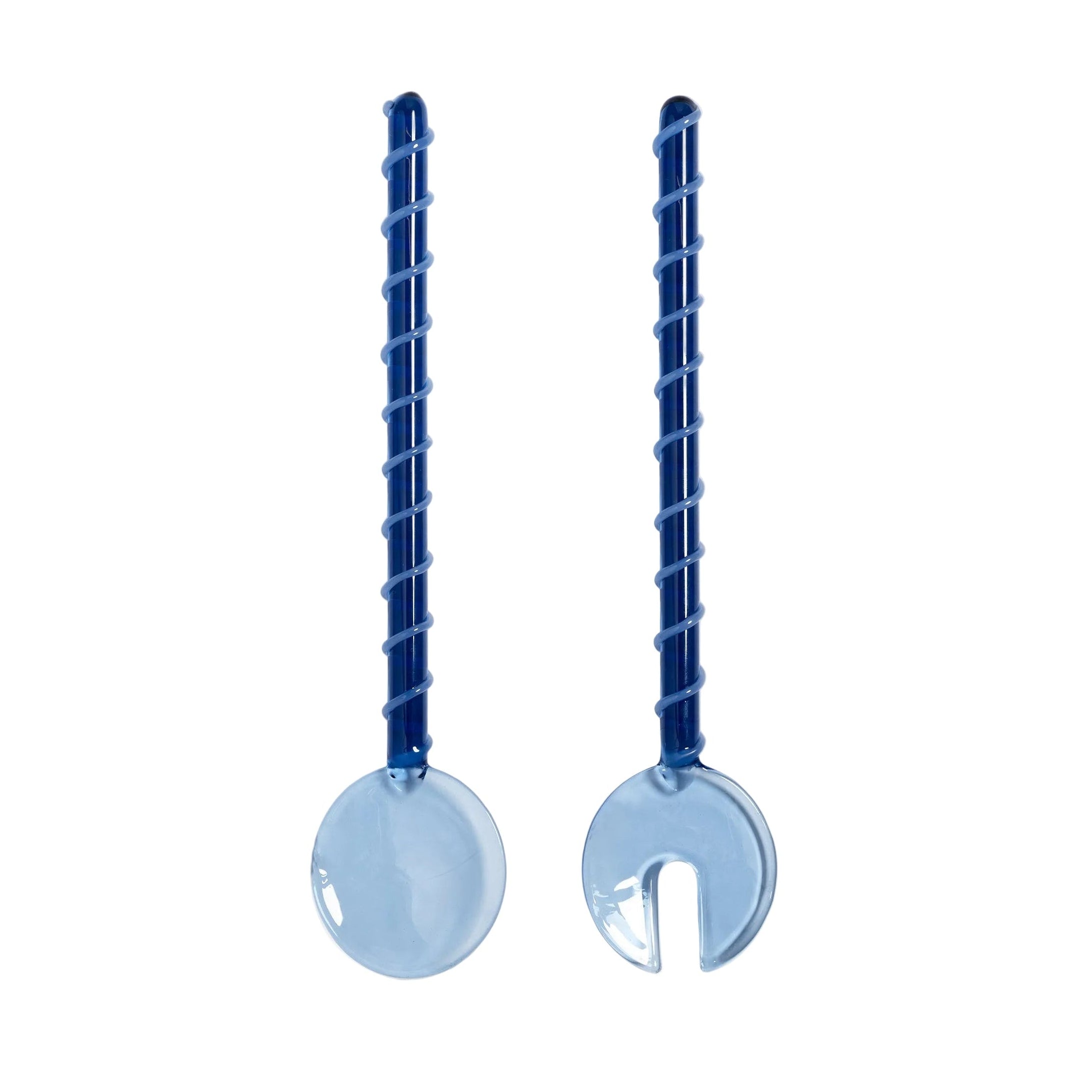 SLING Blue Salad Cutlery