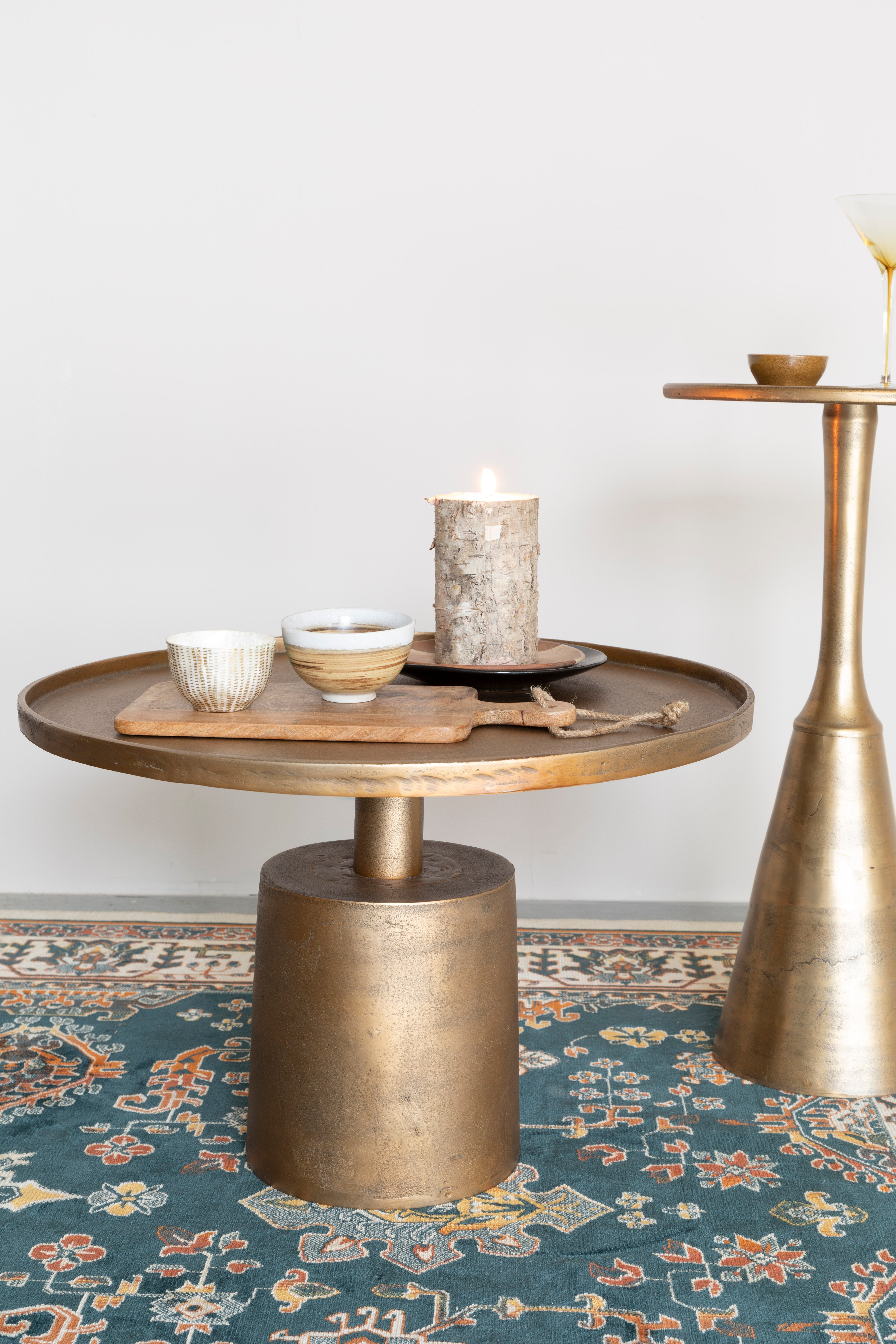 Couchtisch Antike Goldene Golden