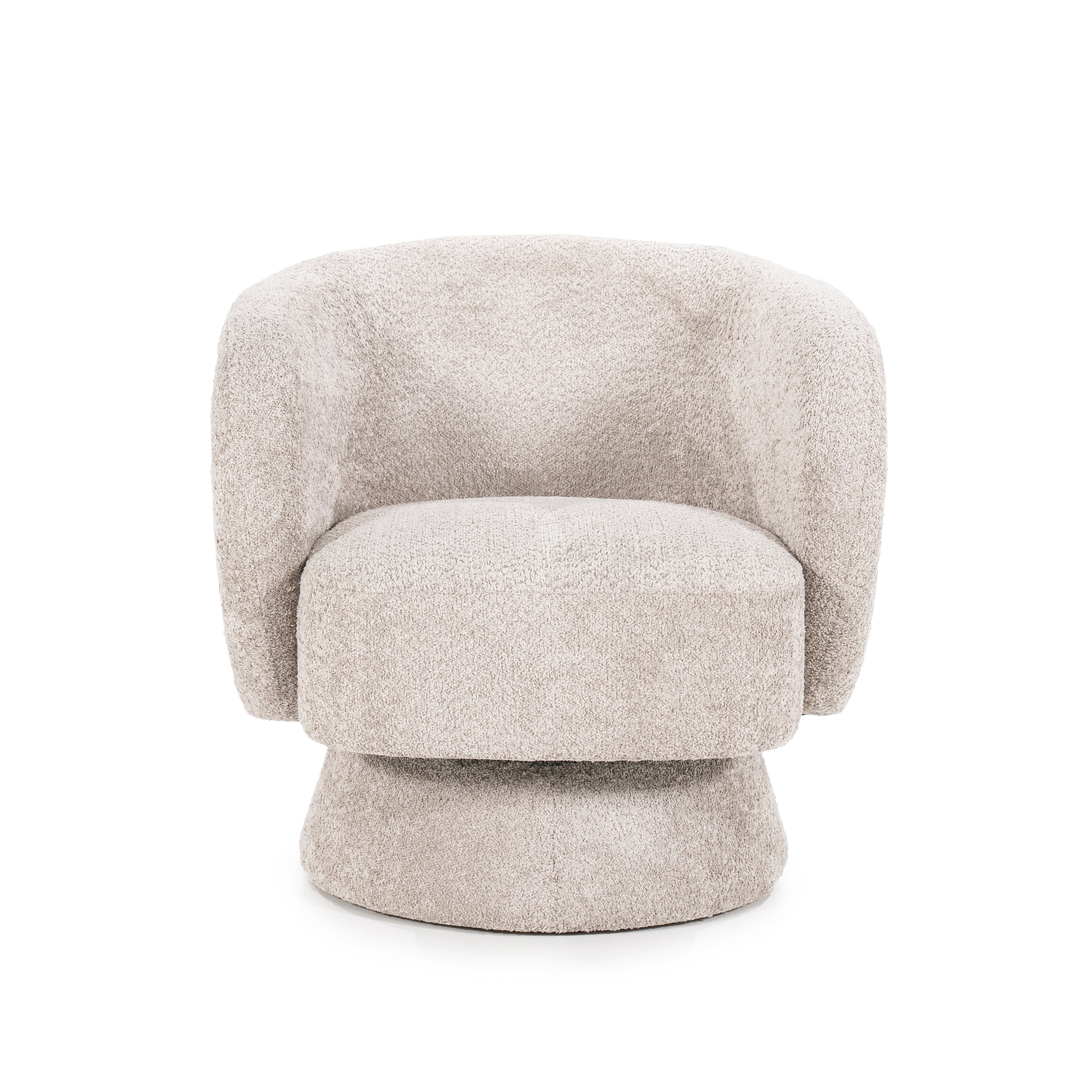 BALOU taupe armchair