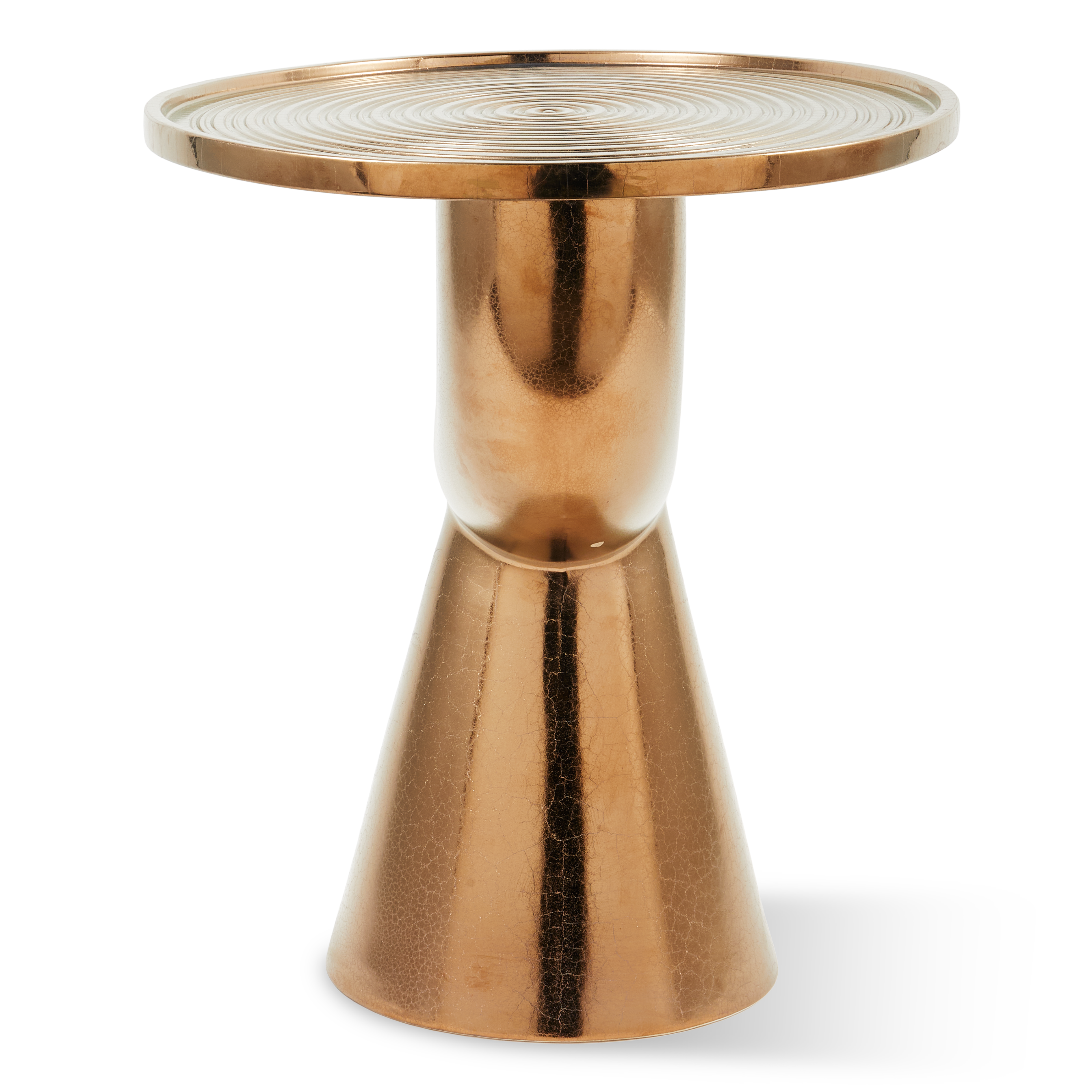 ANISH Side Table Copper Ceramic
