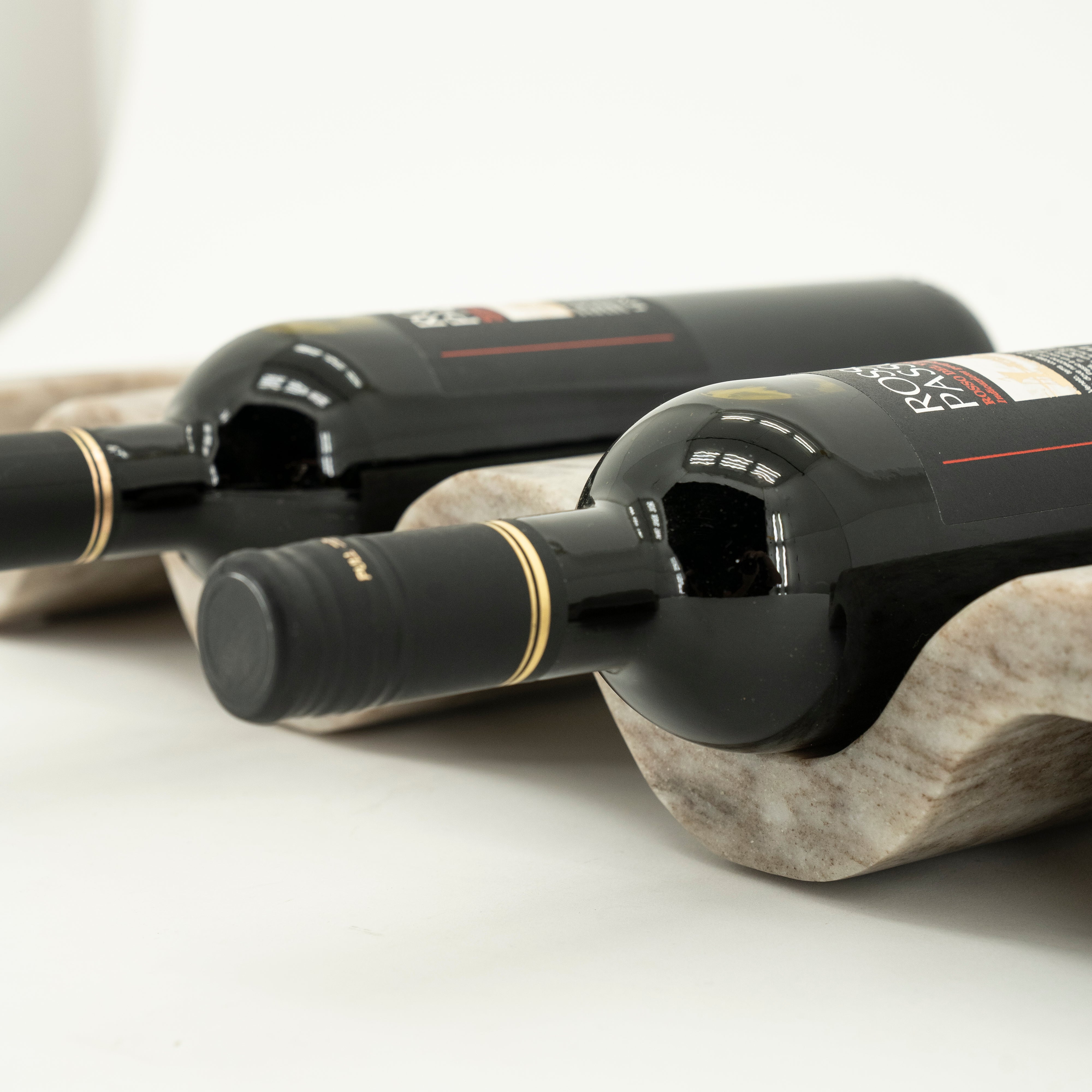 AIREN Gray Marble Wine Rack