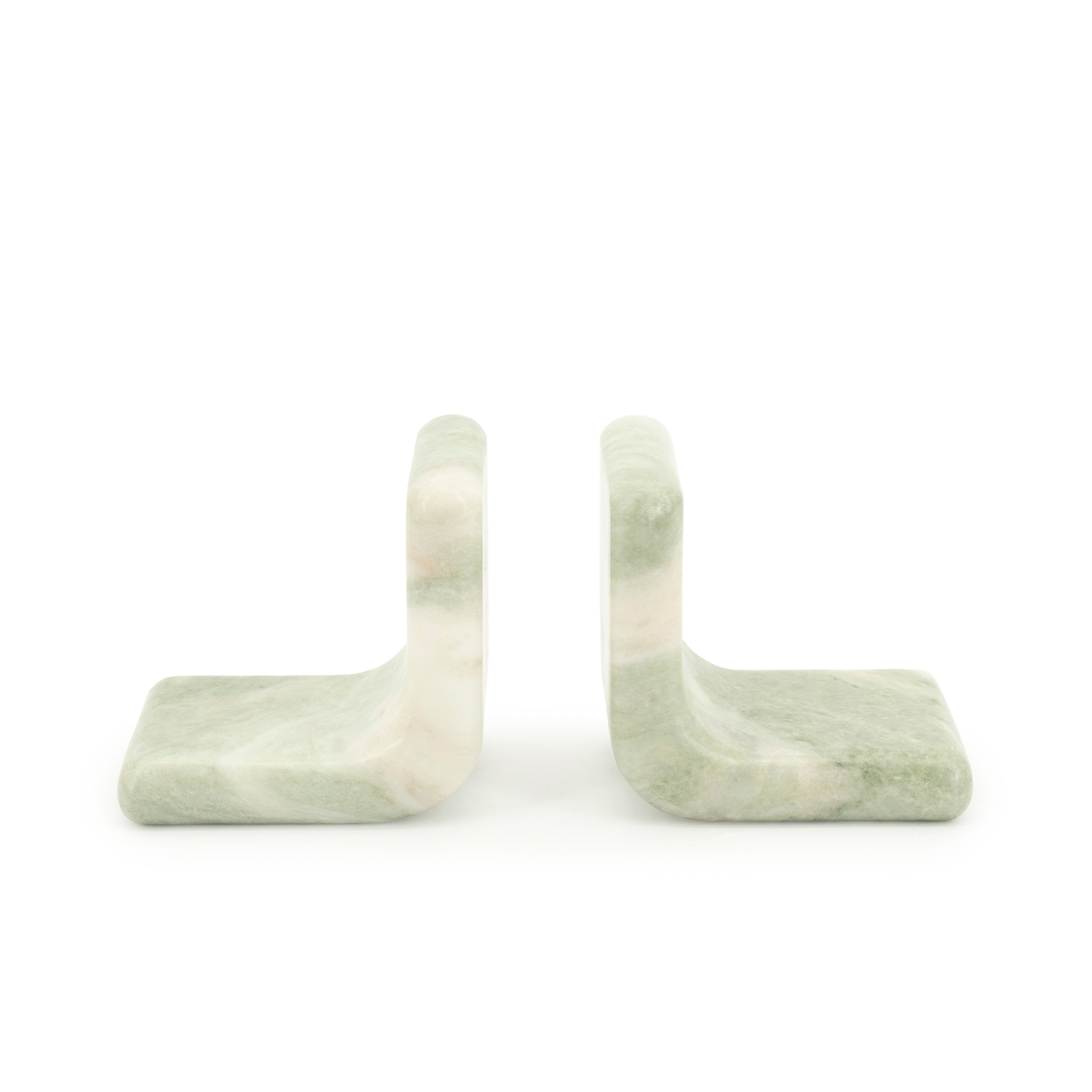 VERDE Bookend Gray Marble