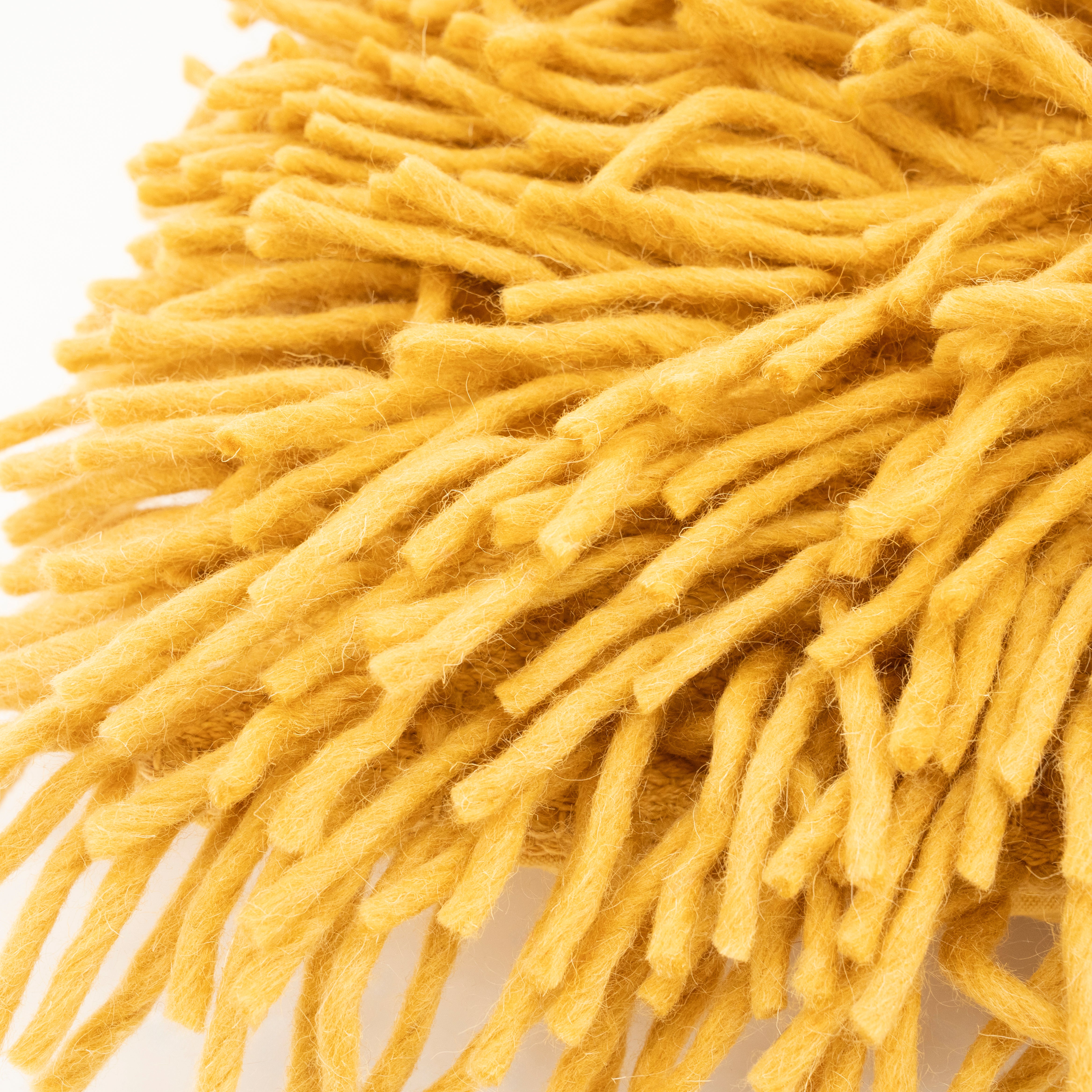 MOPPY mustard pillow