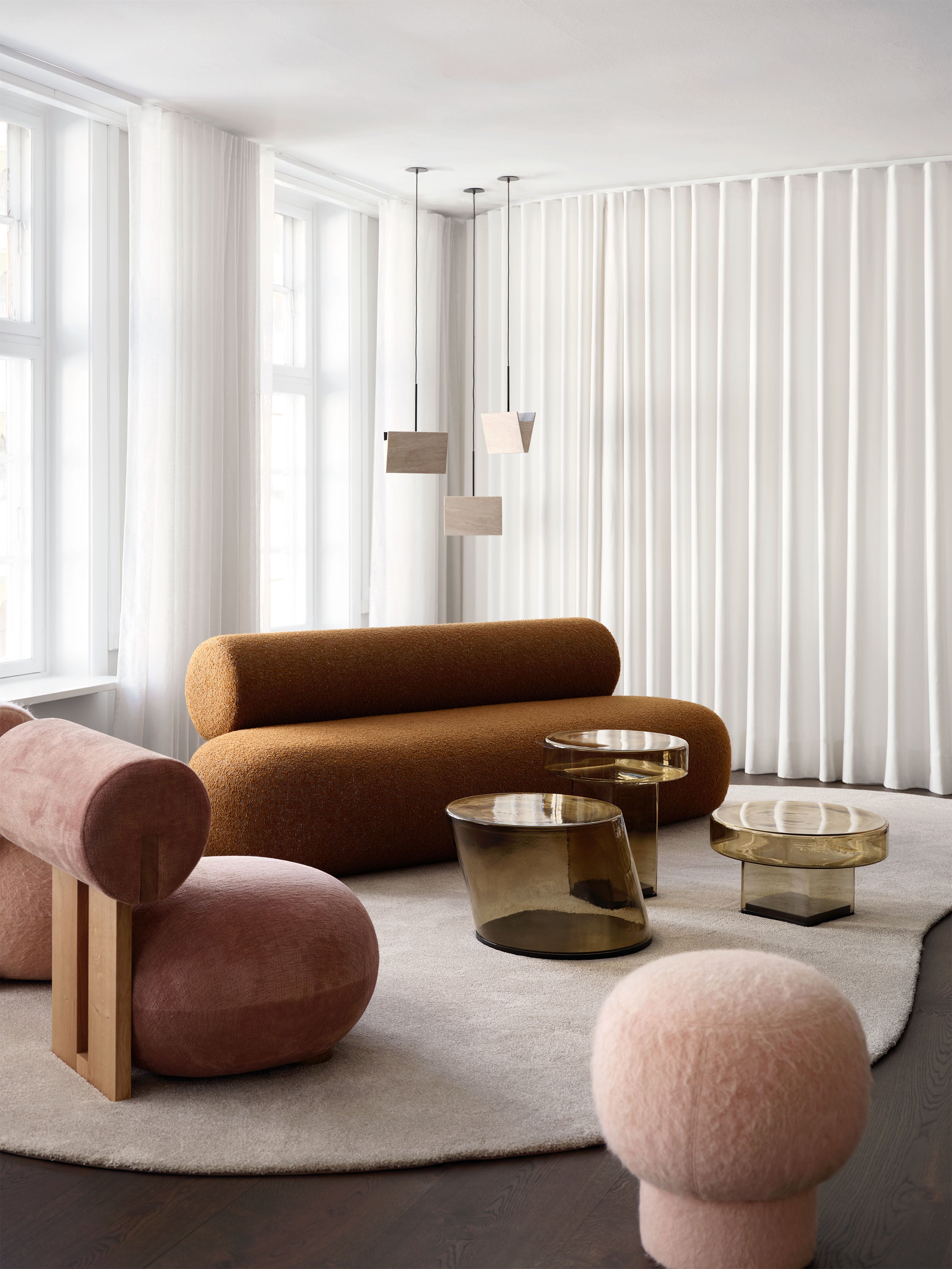 NAKED Coffee Table Smoked Glass