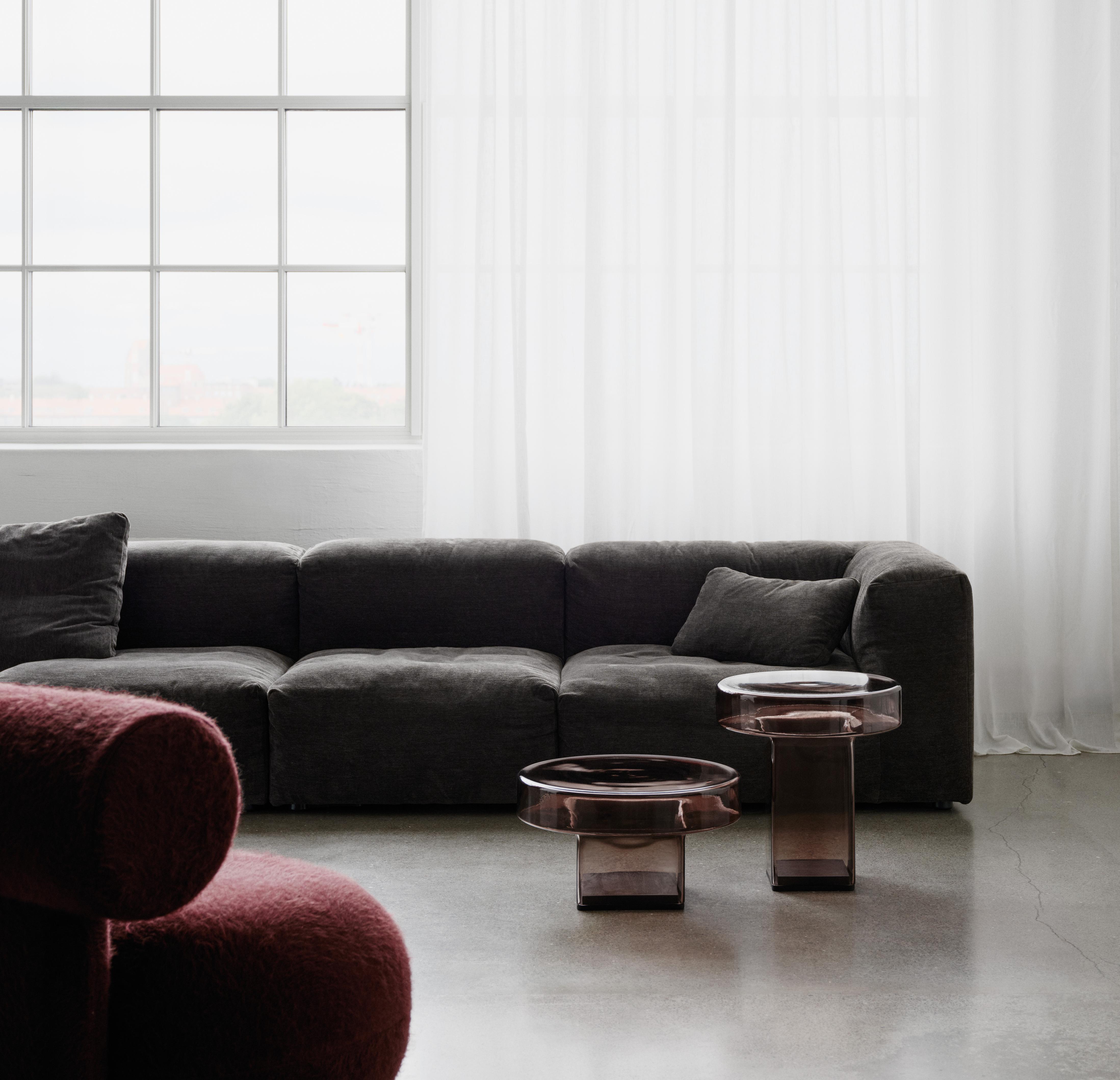 NAKED Coffee Table Green Glass