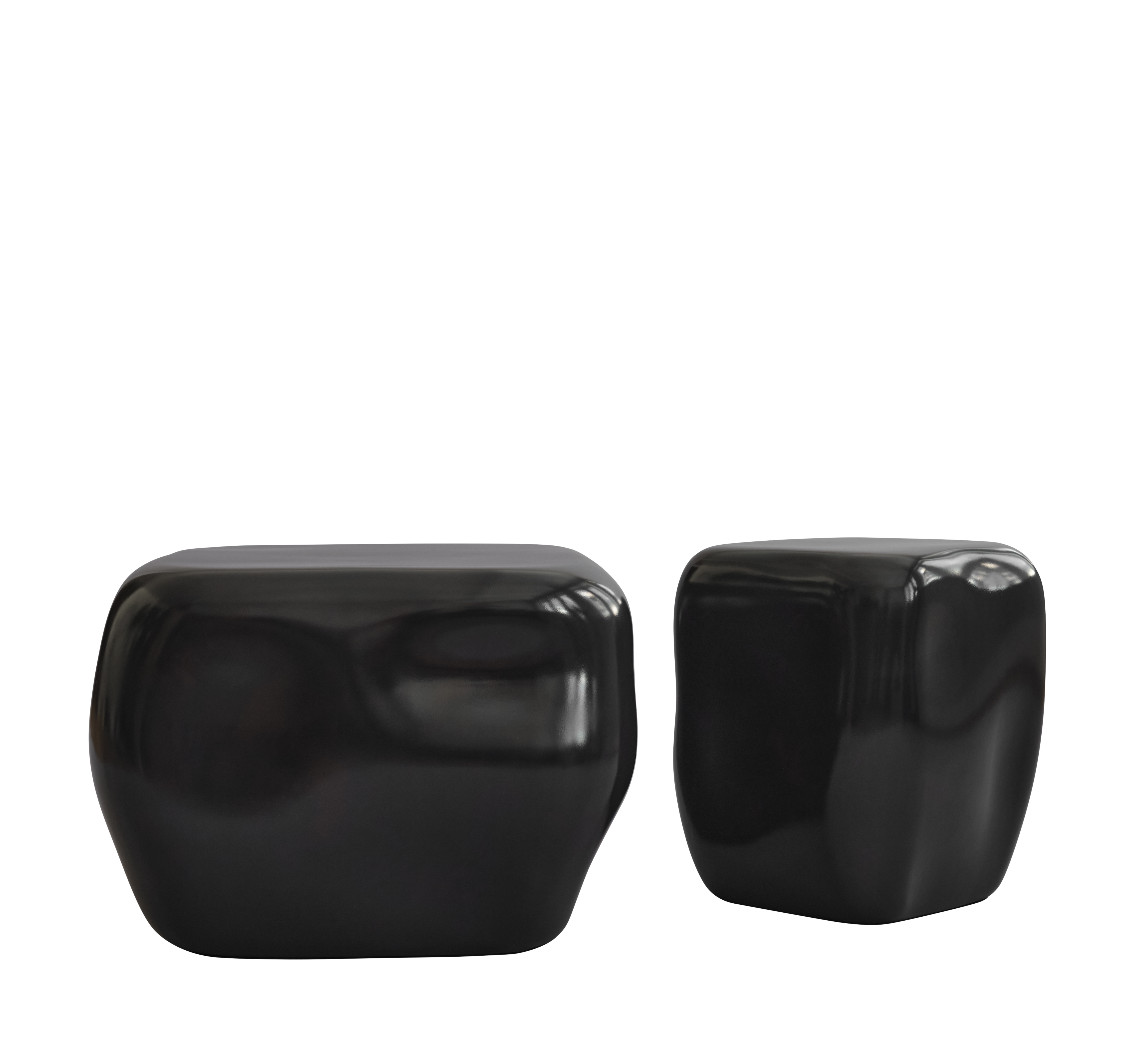 ISHI Coffee Table Black Ceramic