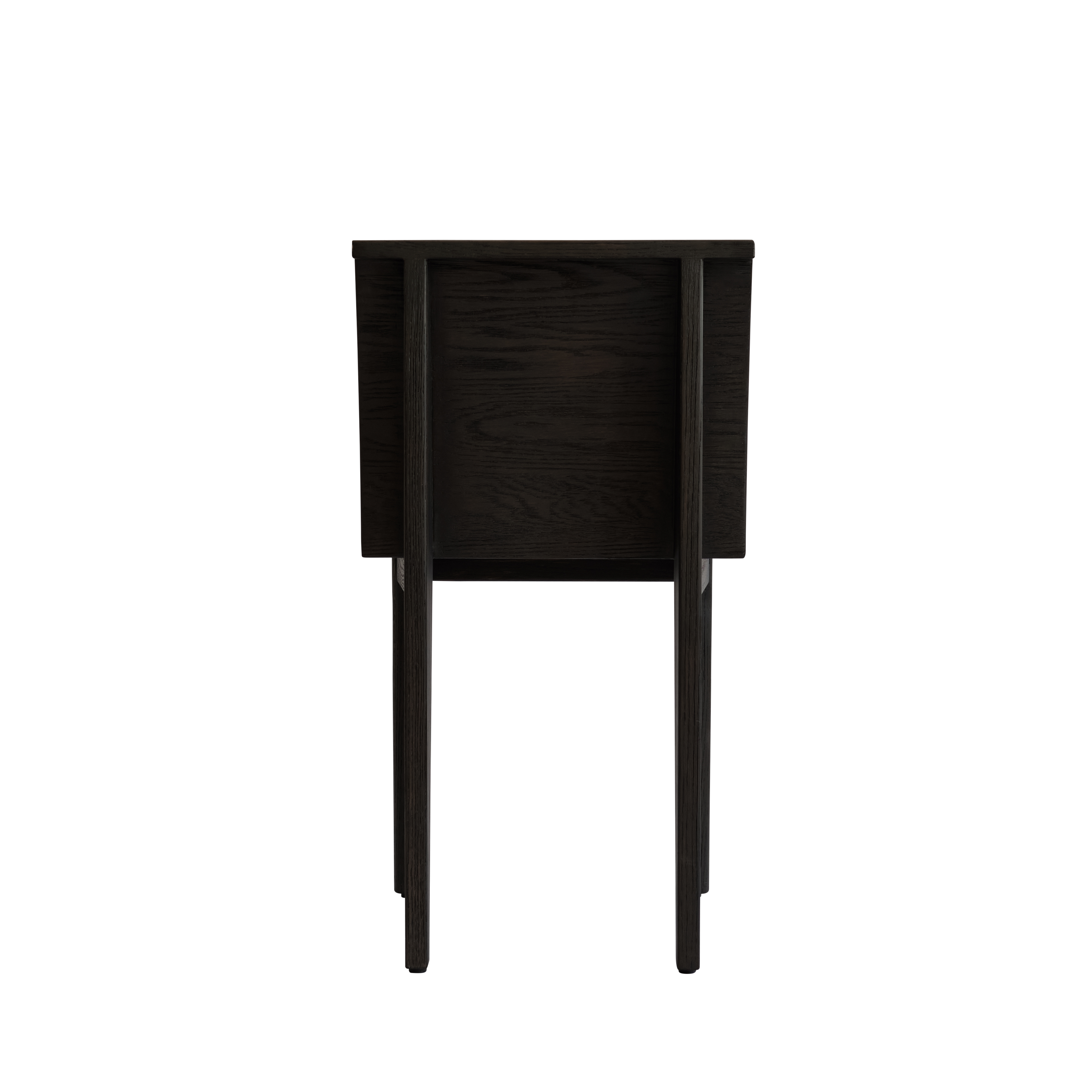 BRUTUS SLIM Chair black oak
