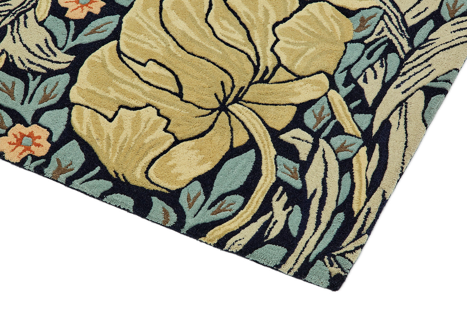 PimperNel Indigo blue-yellow rug