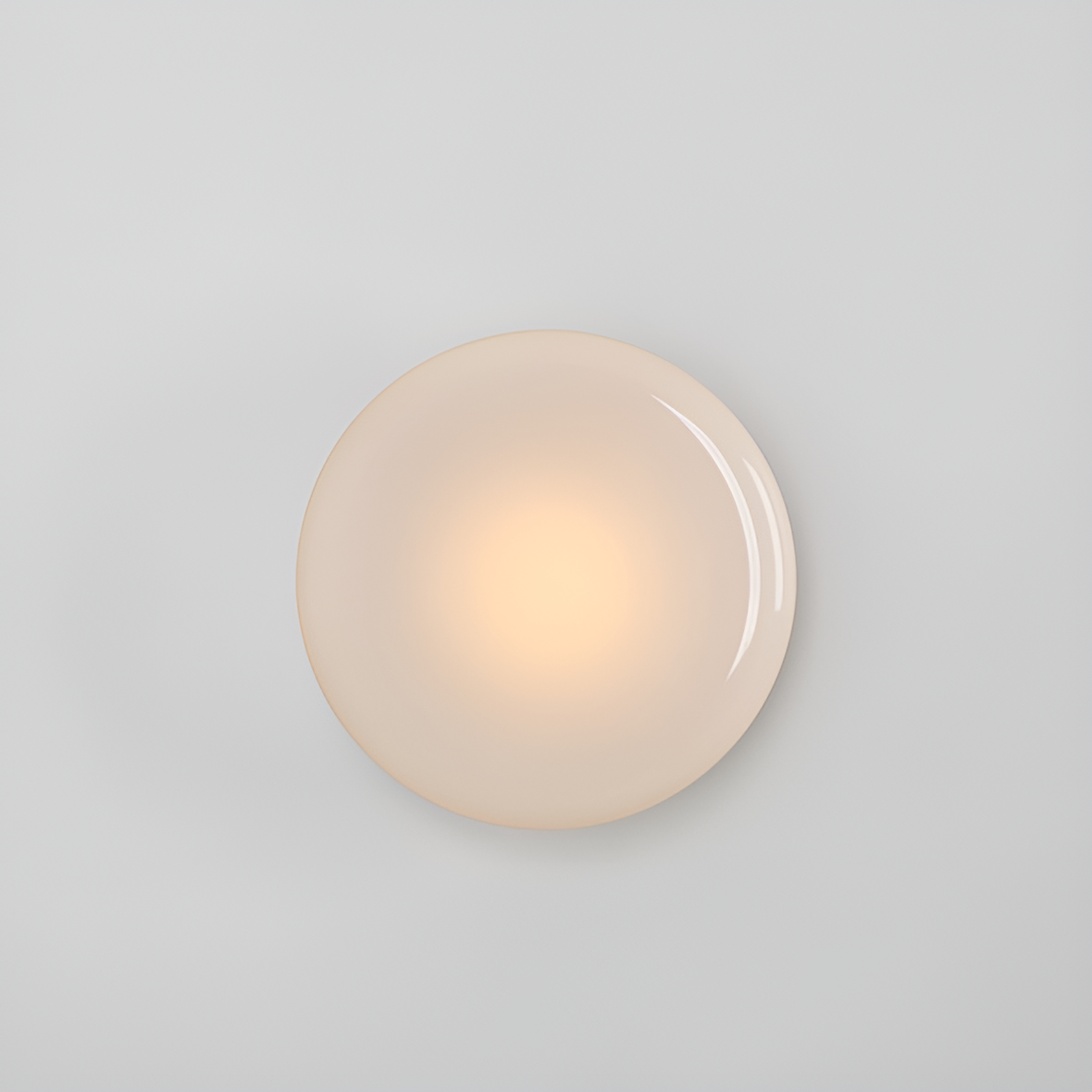 Cream bonbon wall lamp