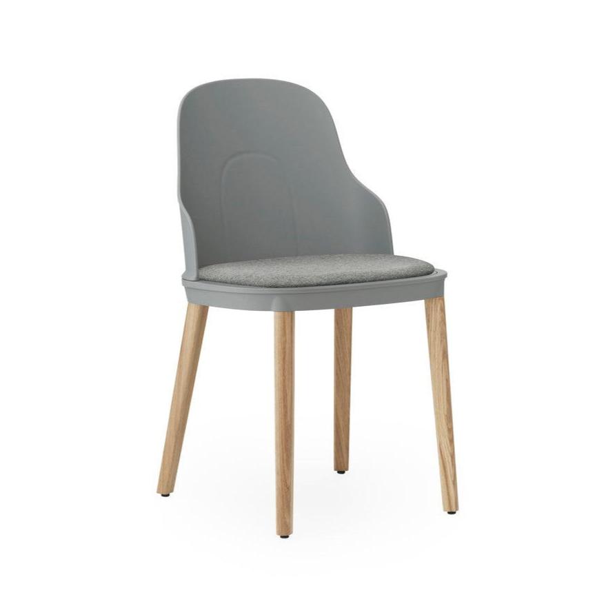 Stuhl Allez Grey Main Line Flachs mit einer Eichenbasis