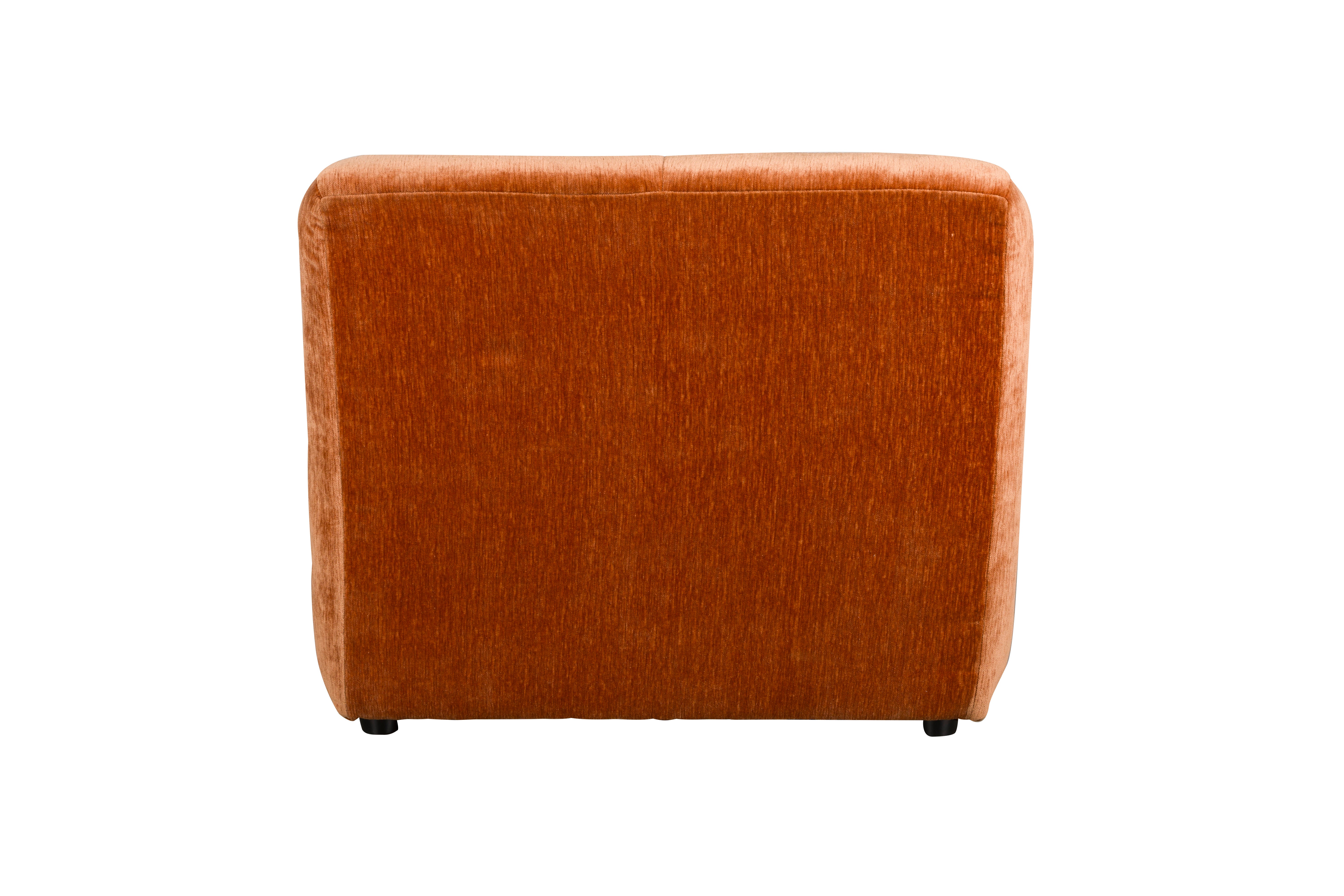 GIADA modular sofa - central element brown velvet