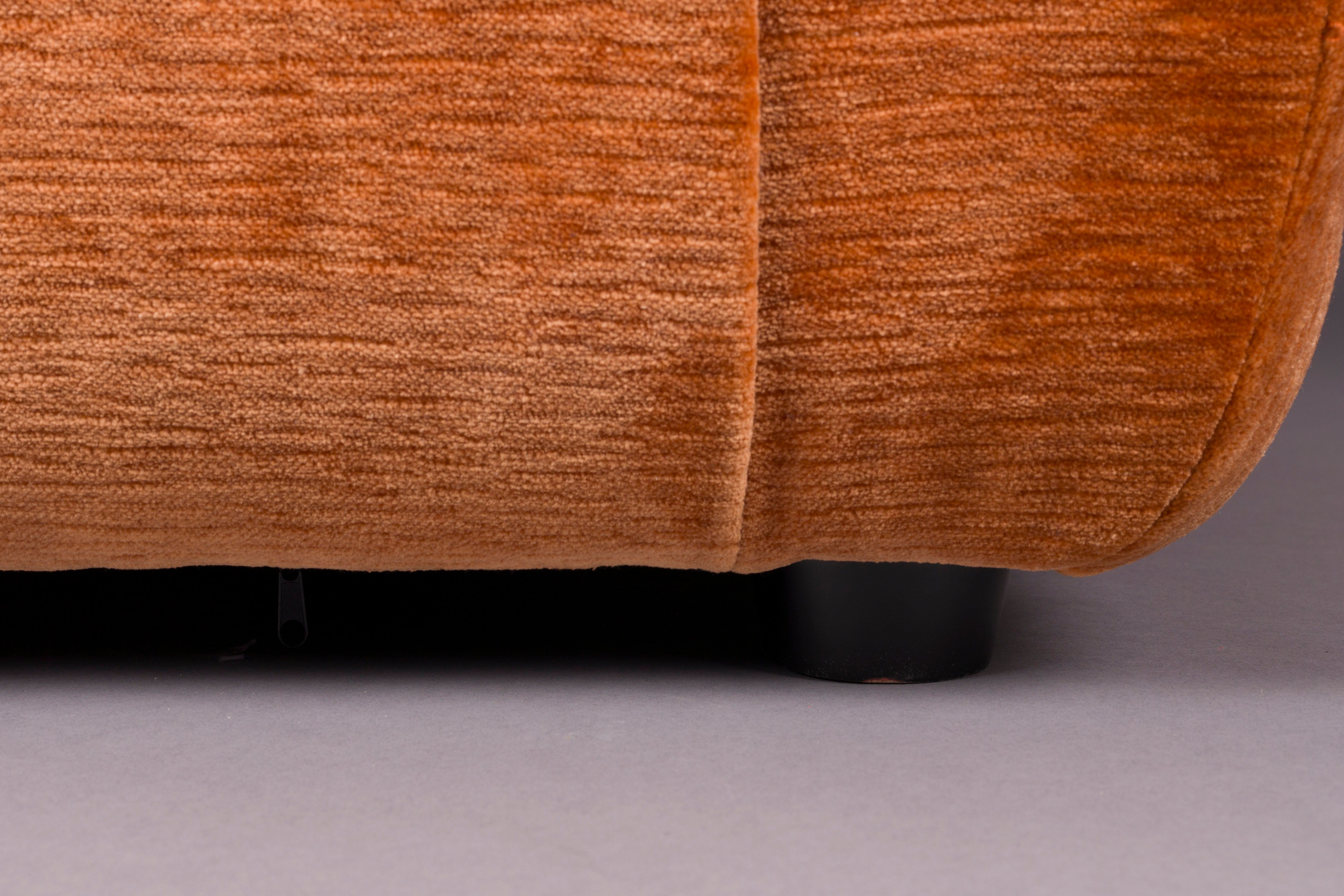 GIADA modular sofa - central element brown velvet