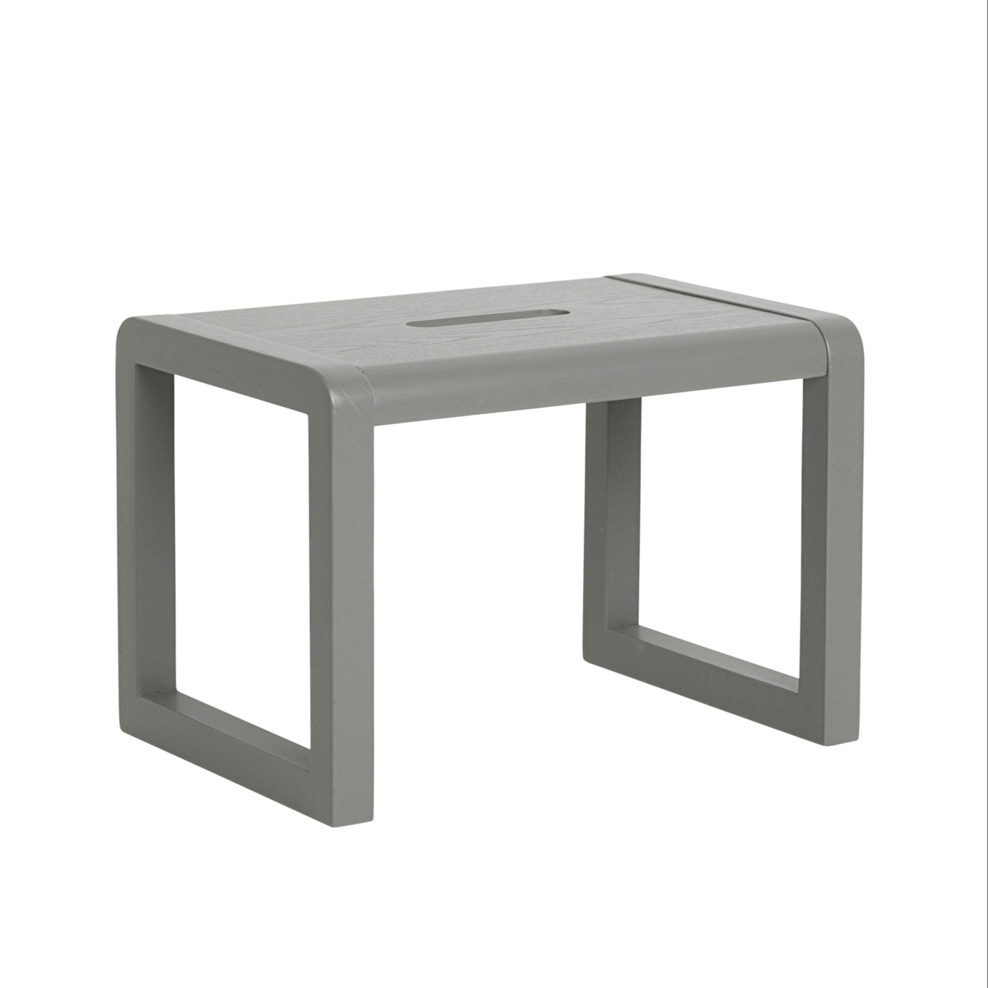 LITTLE ARCHITECT children's stool gray