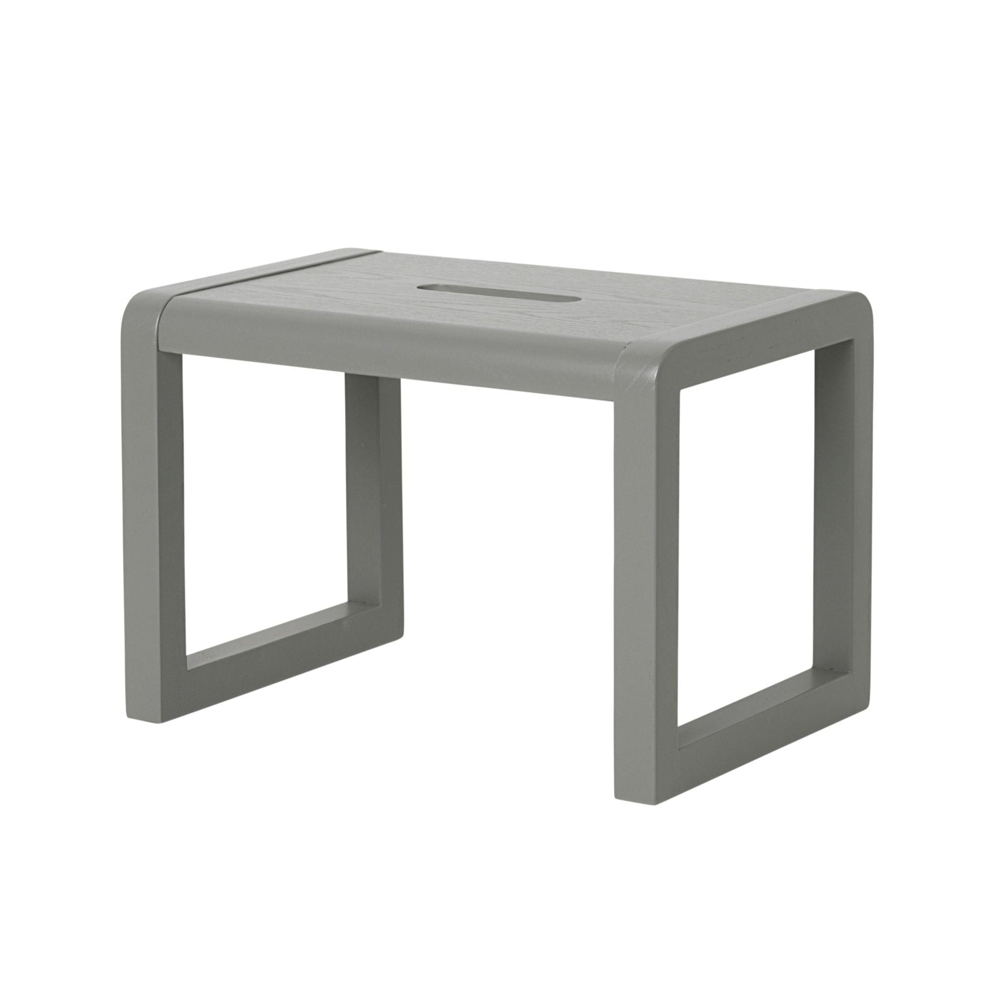 LITTLE ARCHITECT children's stool gray