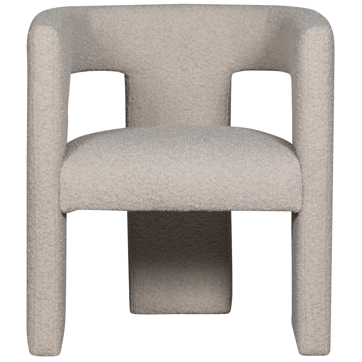 Sessel TIWA beige Bouclé