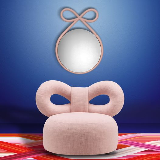RIBBON mustard armchair
