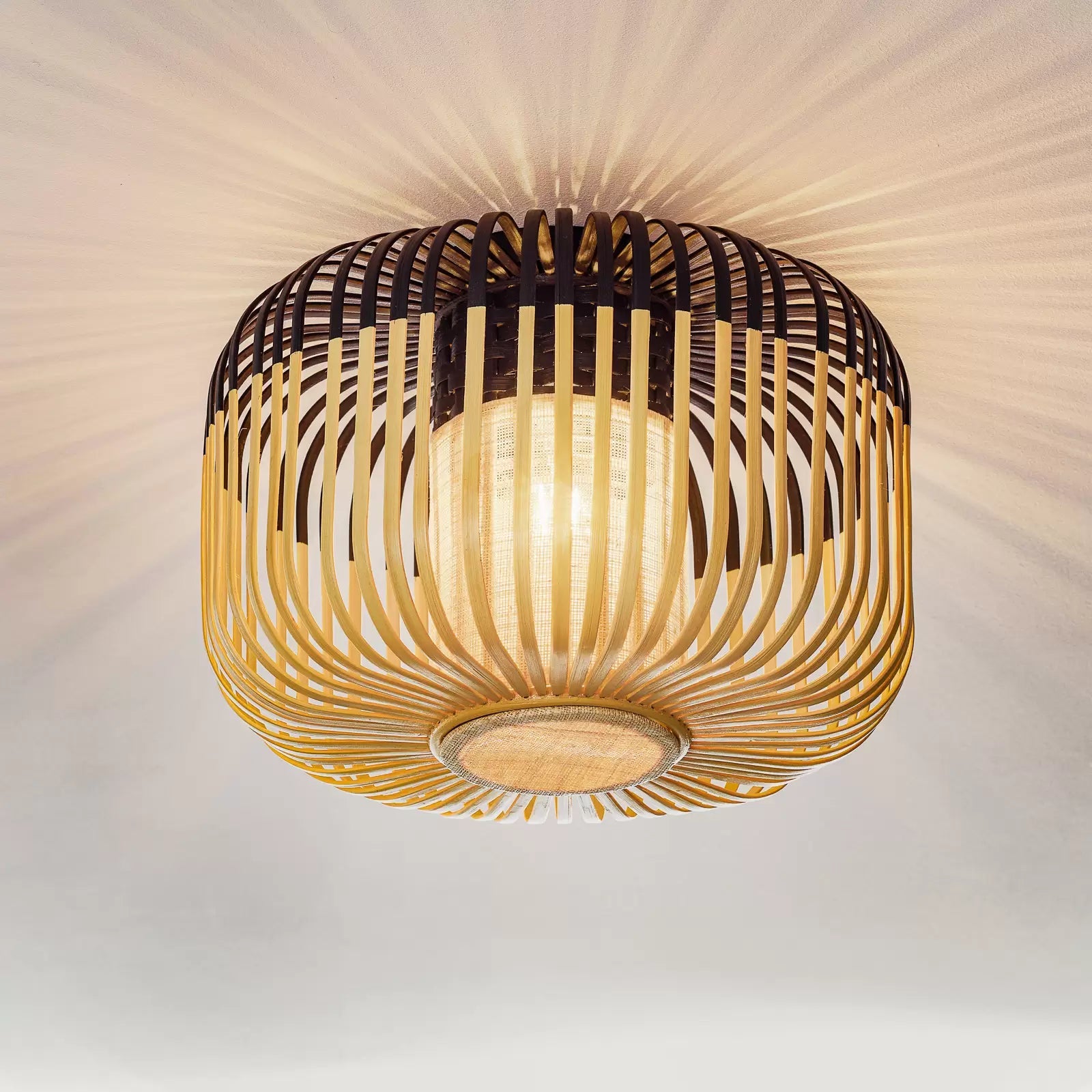 Plafon BAMBOO schwarz