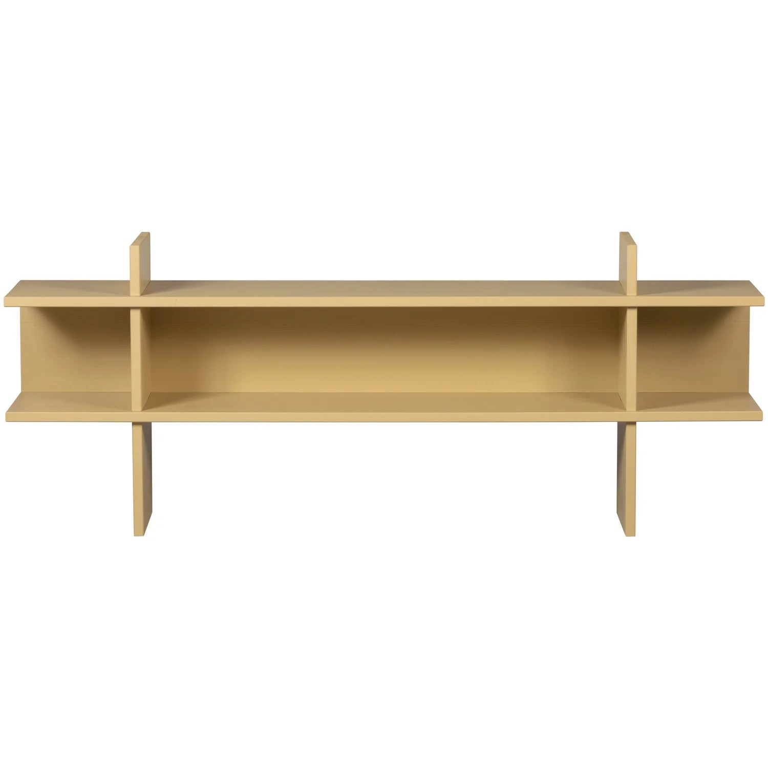 Jan Pine console dyed yellow