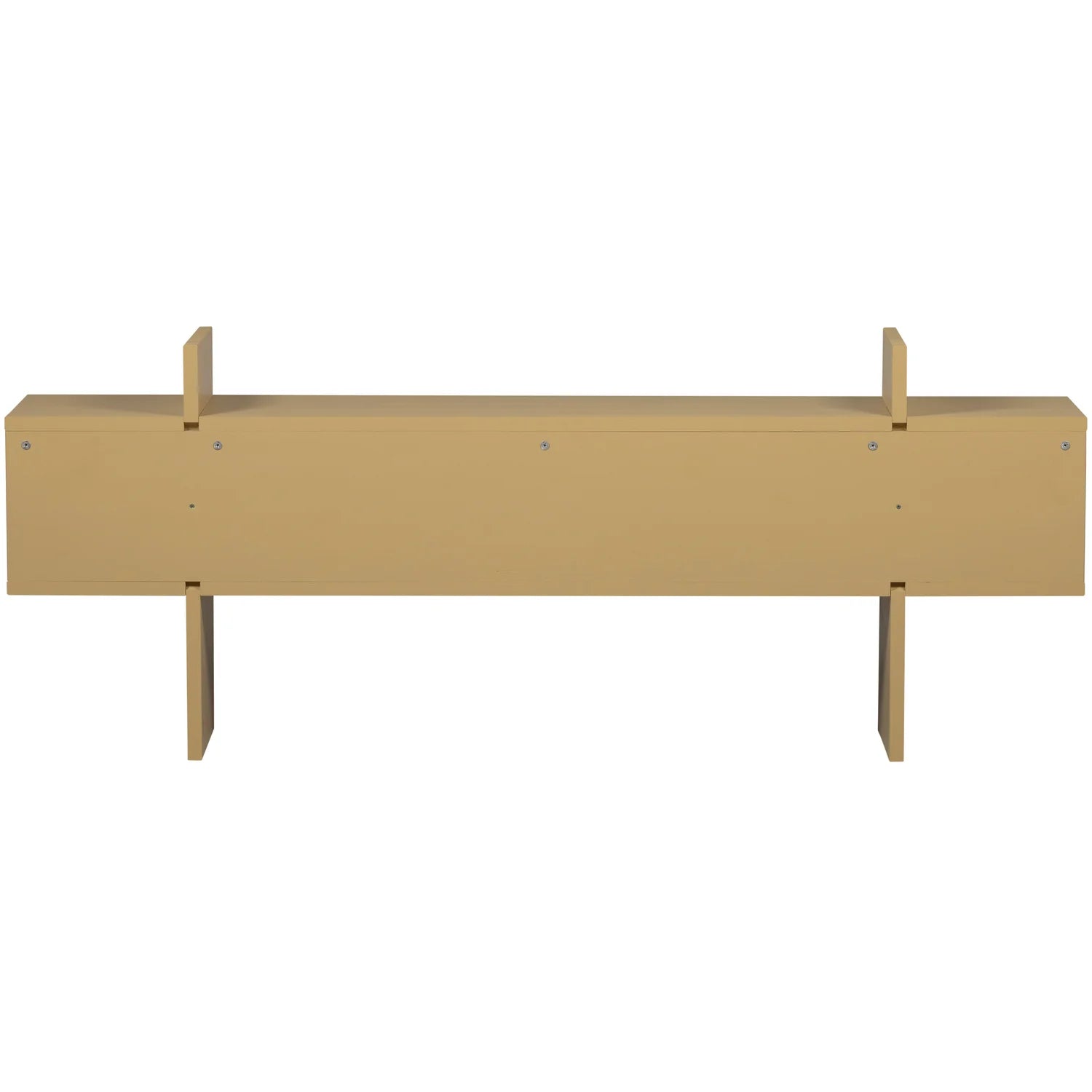 Jan Pine console dyed yellow