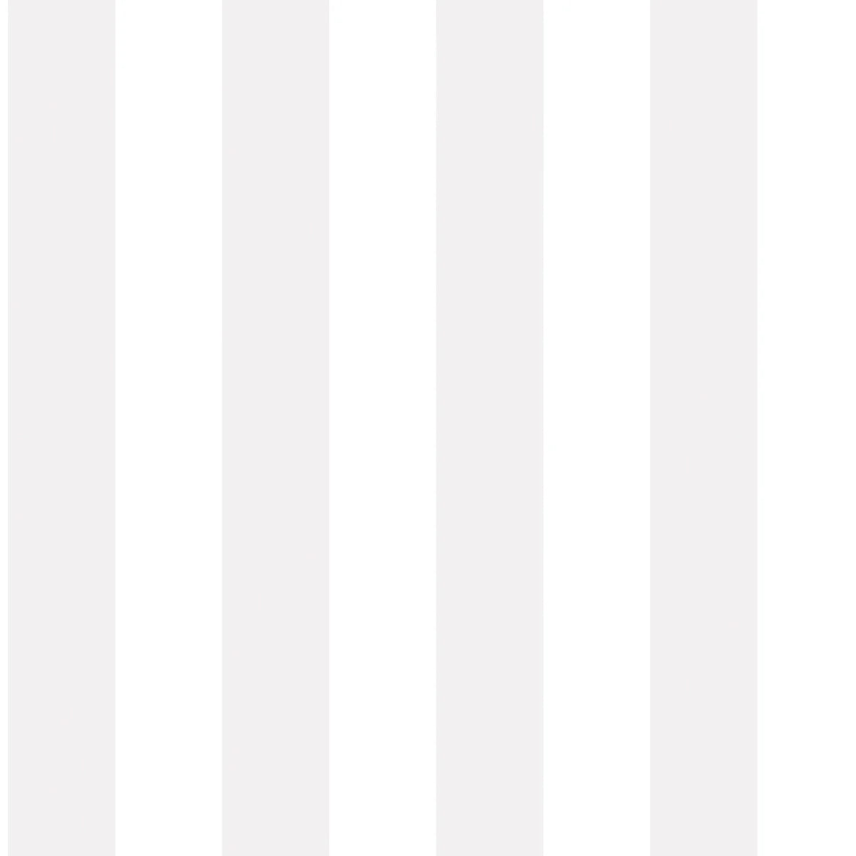 Non-woven paper wallpaper with stripes KARL white with powder pink