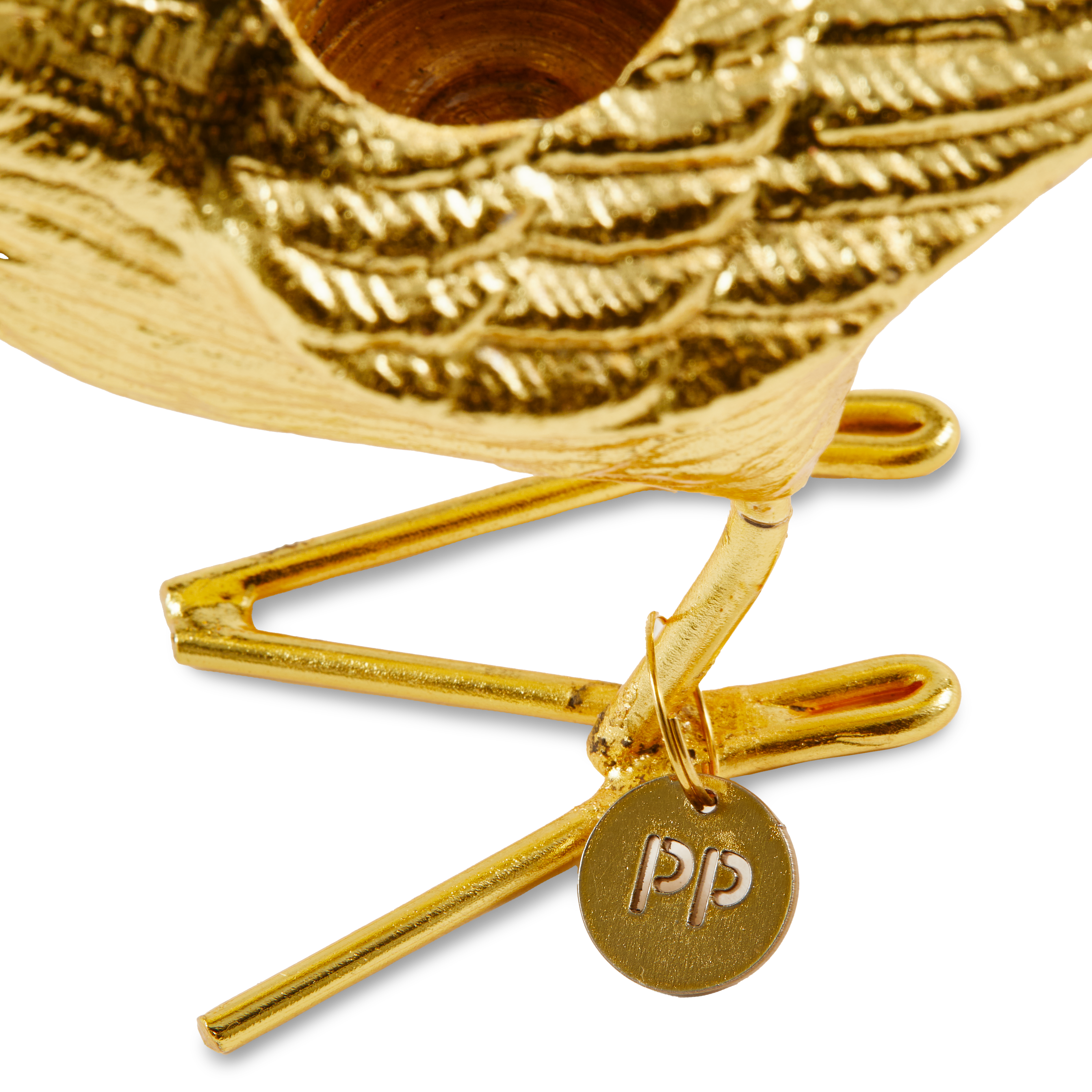 FLOCK OF BIRDS Candle Holder Set Gold