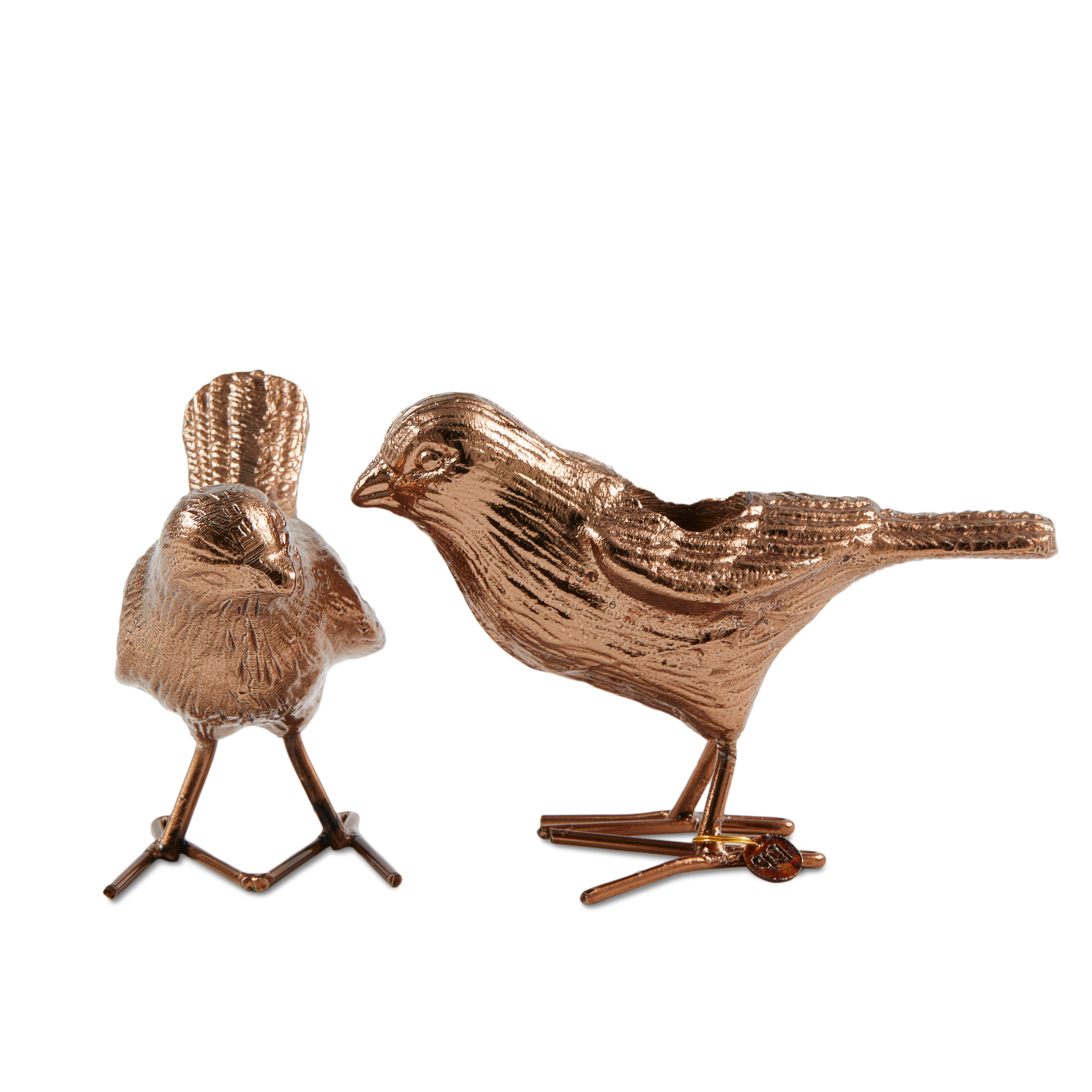 FLOCK OF BIRDS Candle Holders Light Pink Gold