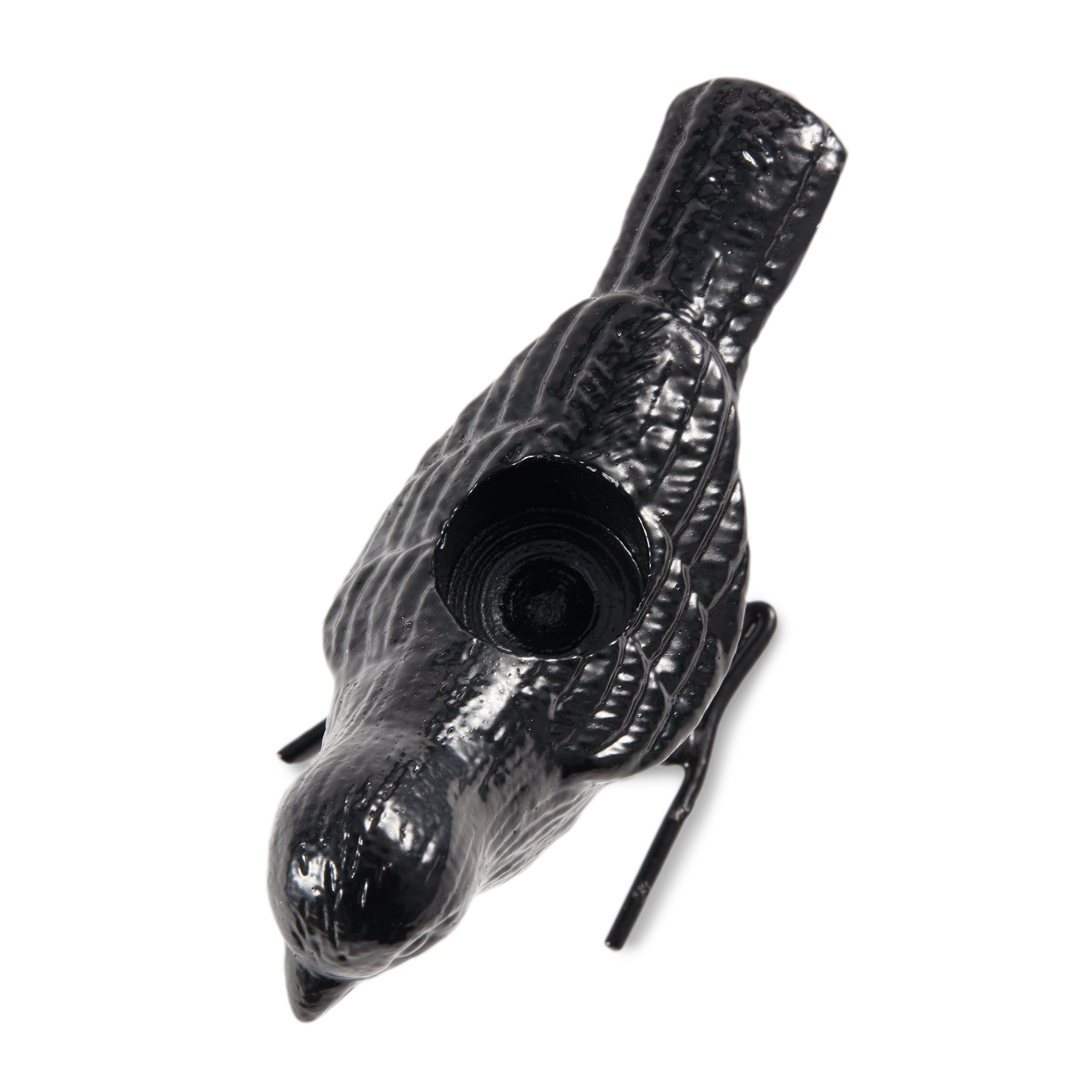 FLOCK OF BIRDS Candle Holders Black