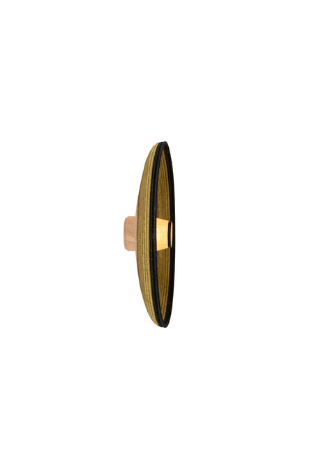 Gras -Zielony -Wandlampe