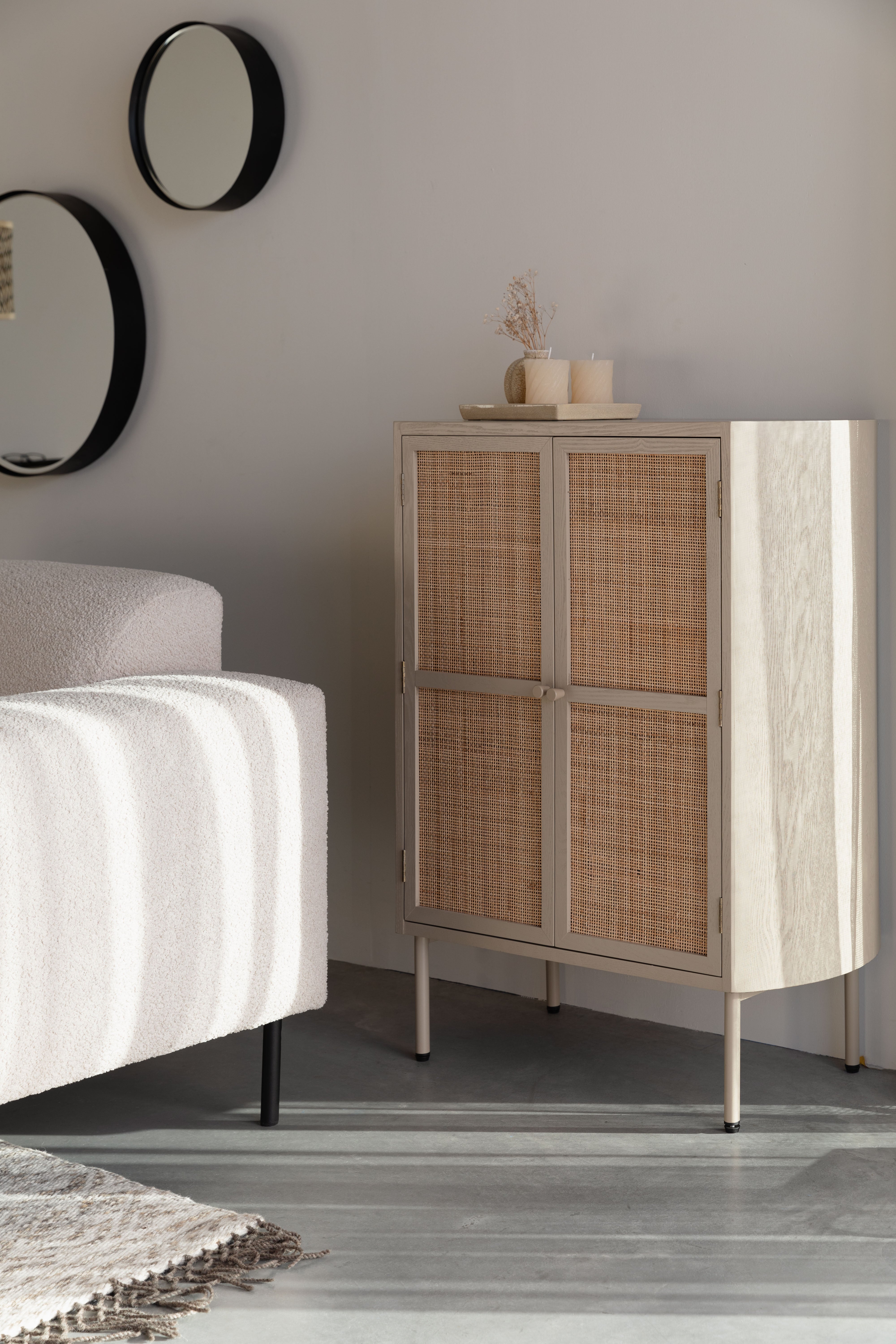 Cabinet Amaya Low 2do White Label Living Eye on Design