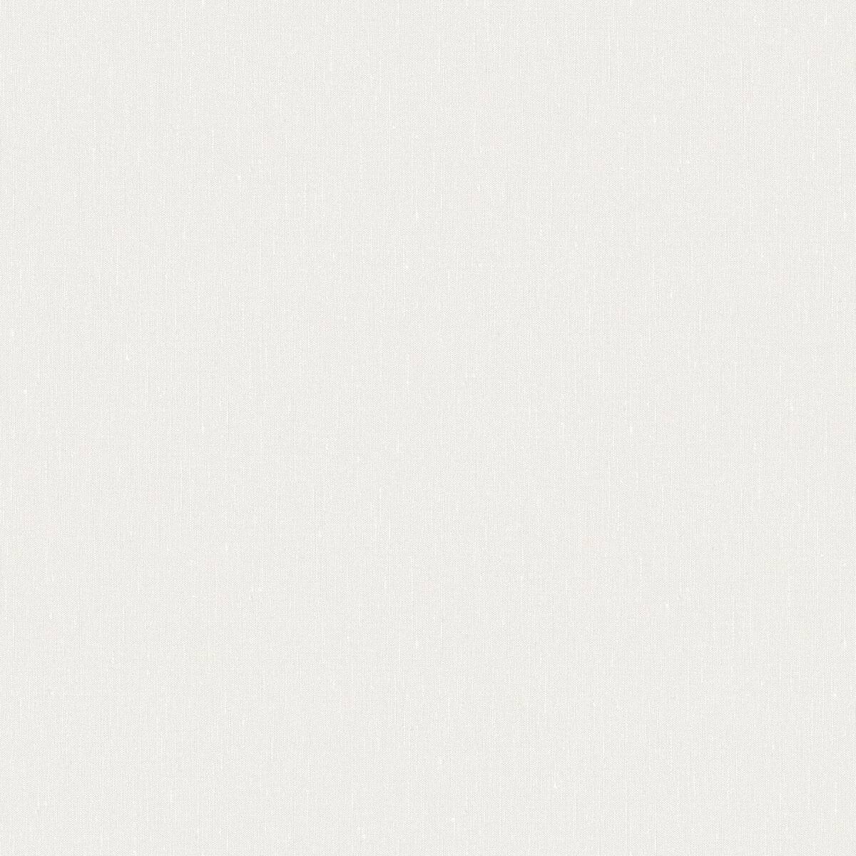 Structural wallpaper imitating linen - CALM WHITE white
