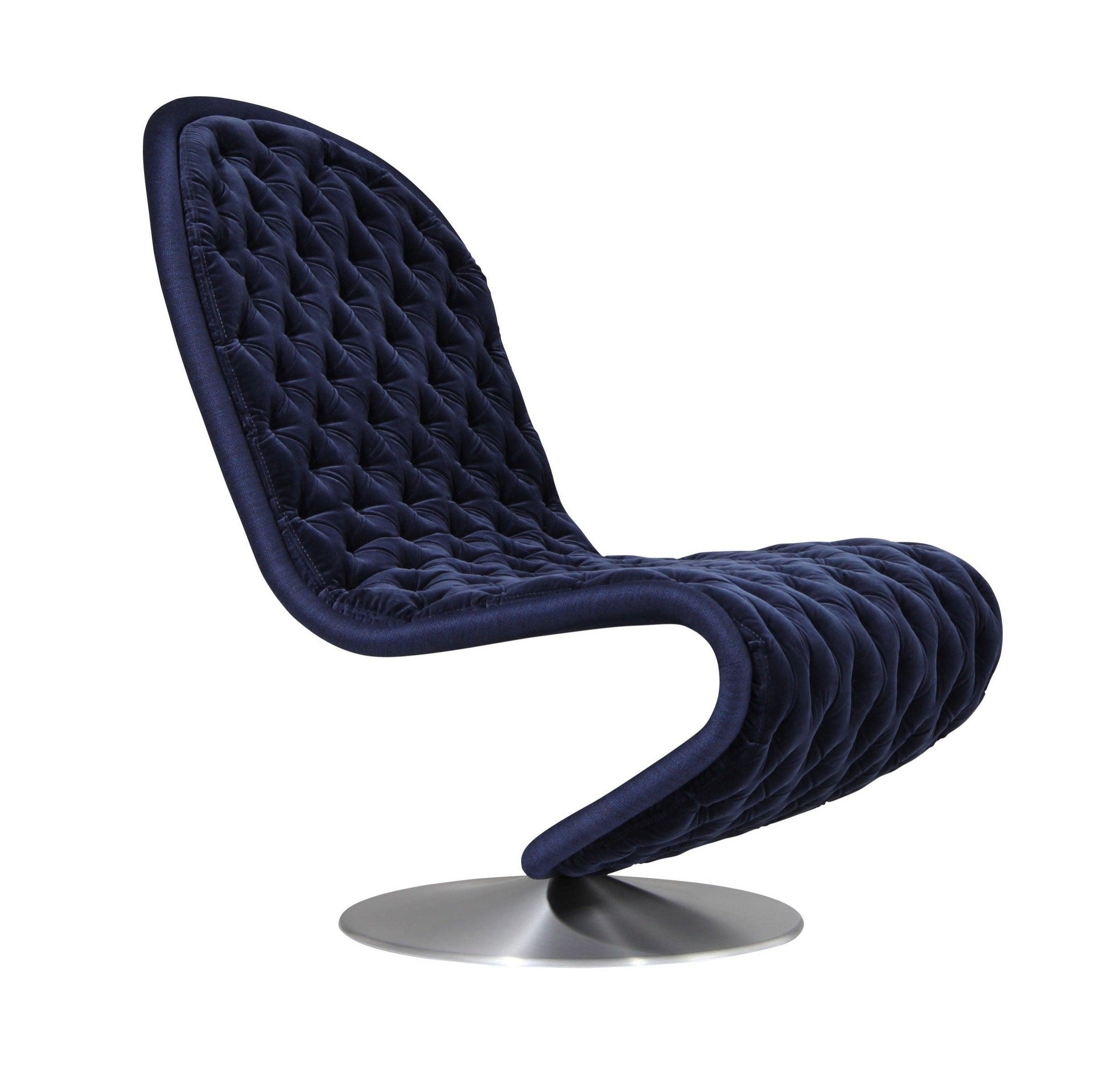 Fotel SYSTEM 1-2-3 LOUNGE DELUXE z okrągłą podstawą Verpan Eye on Design