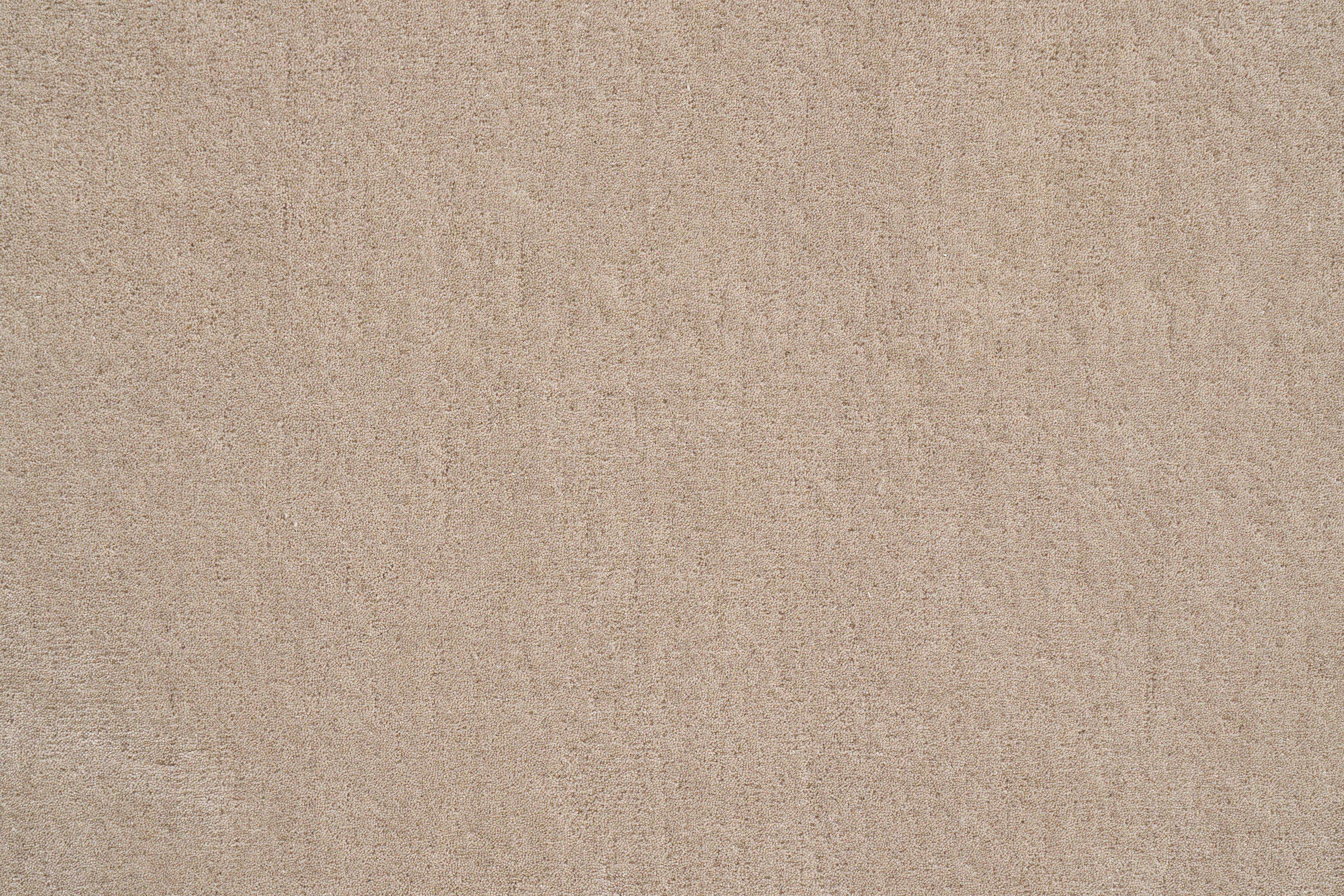 Round rug LAILA beige with black