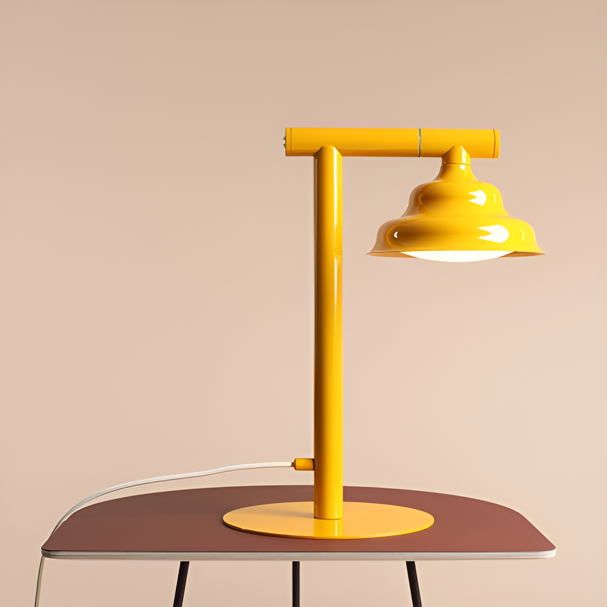 WAVE Schreibtischlampe gelb