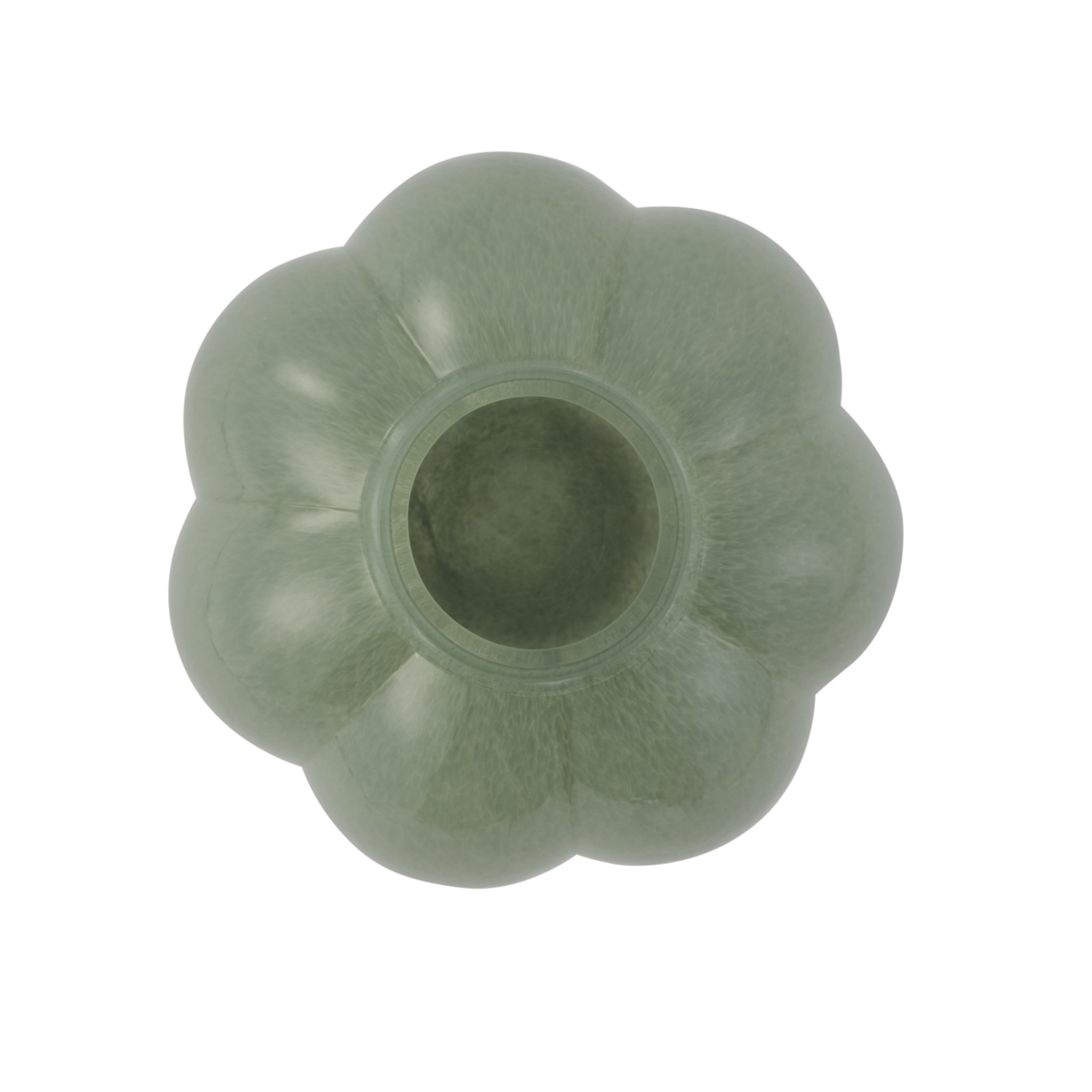 Vase UVA grünes Glas