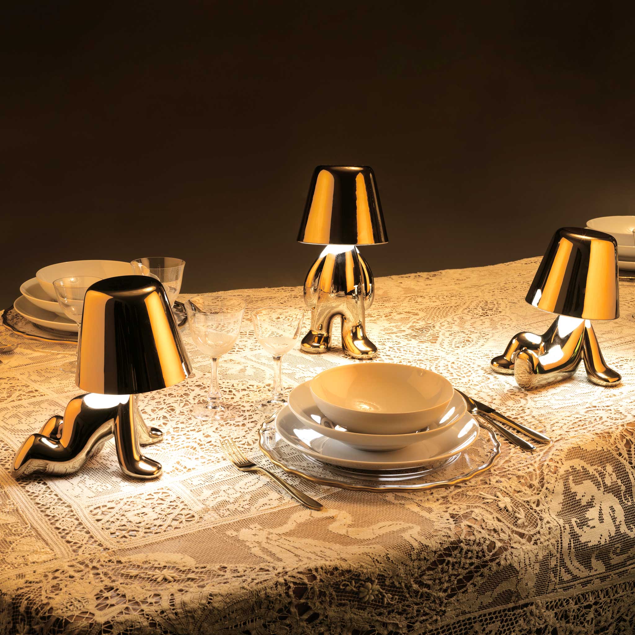 GOLDEN BROTHERS Lamp - JOE gold