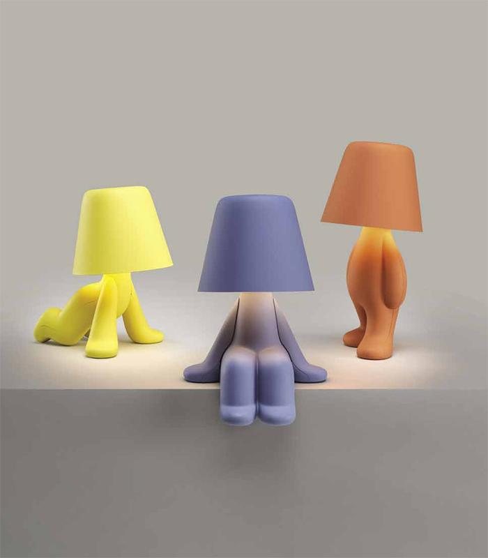 Portable lamp SWEET BROTHERS RON black