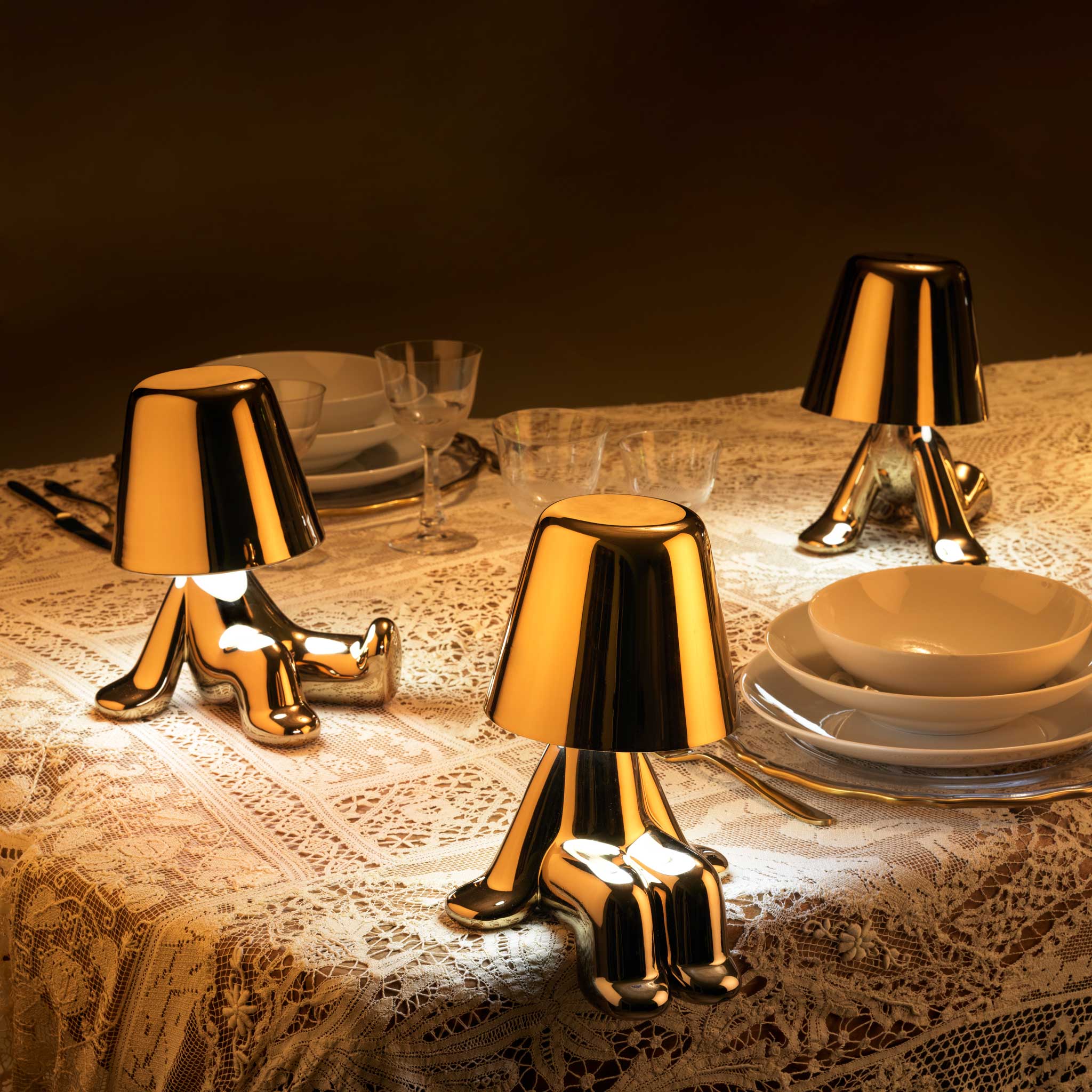 GOLDEN BROTHERS Lamp - JOE gold
