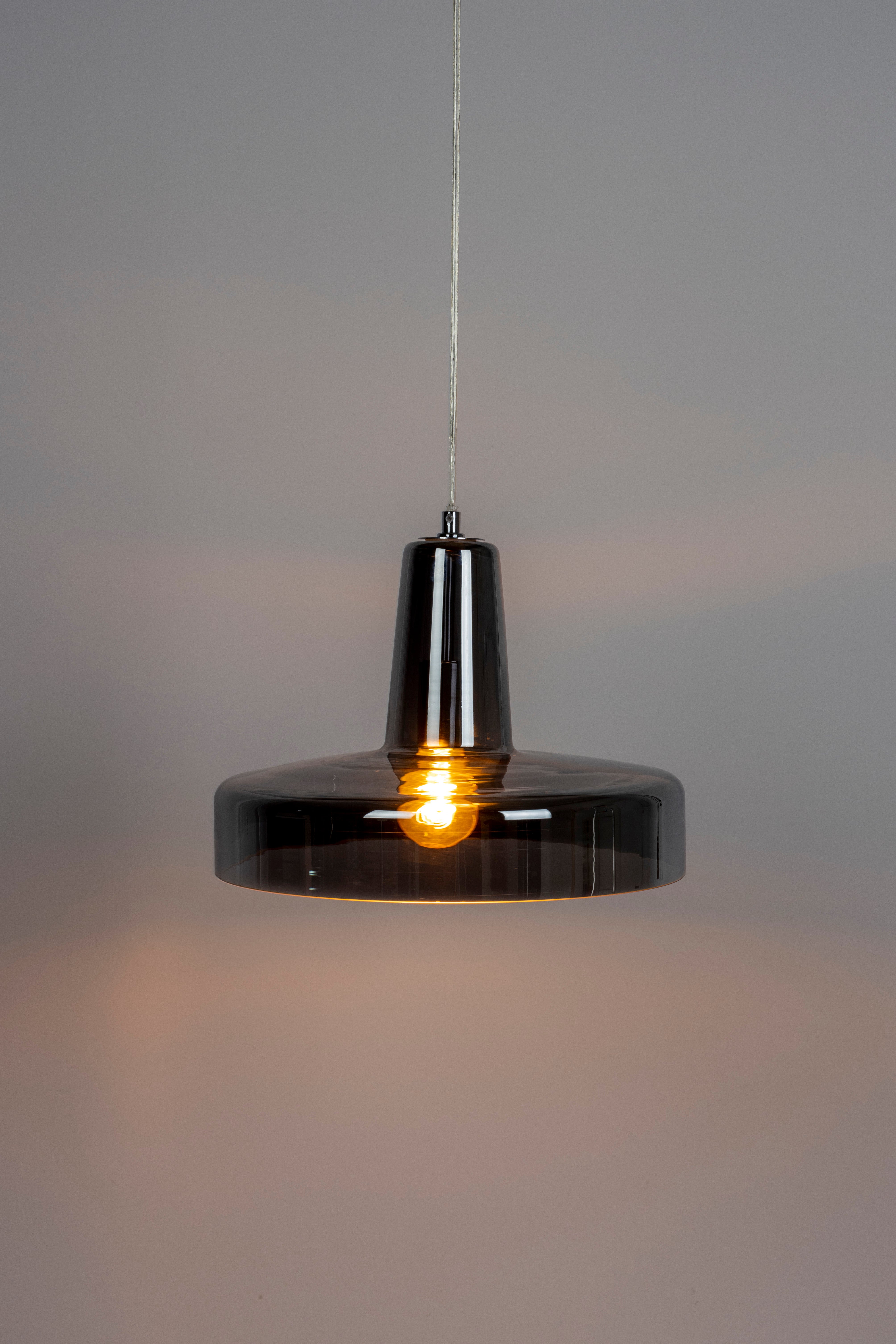 ANSHIN pendant lamp smoked glass