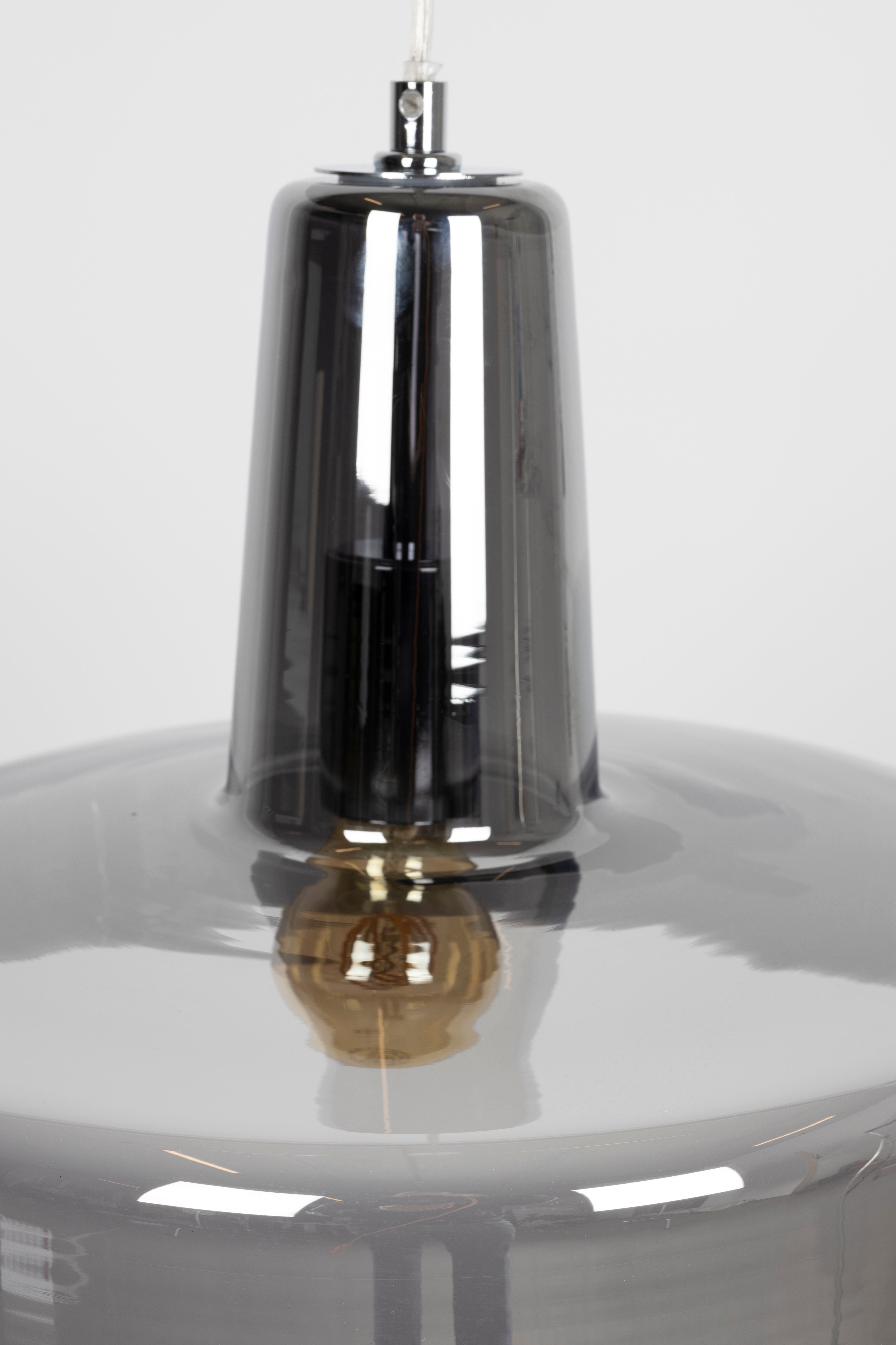 ANSHIN pendant lamp smoked glass