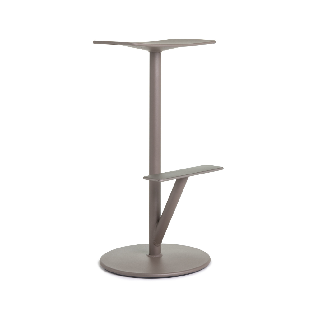 SEQUOIA taupefarbener Barhocker