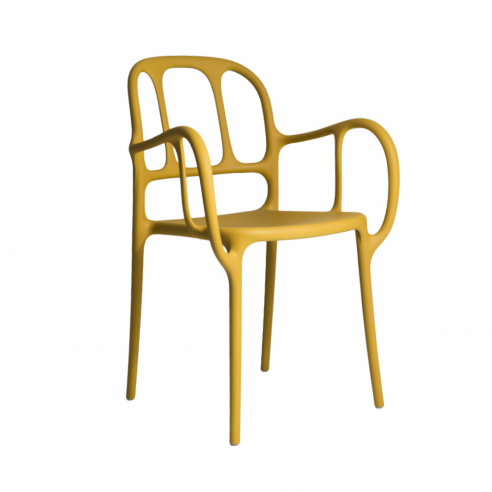 MILA Outdoor-Stuhl, gelb