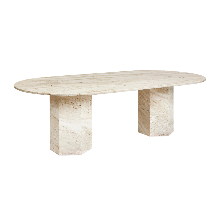 Tisch EPIC creme Travertin